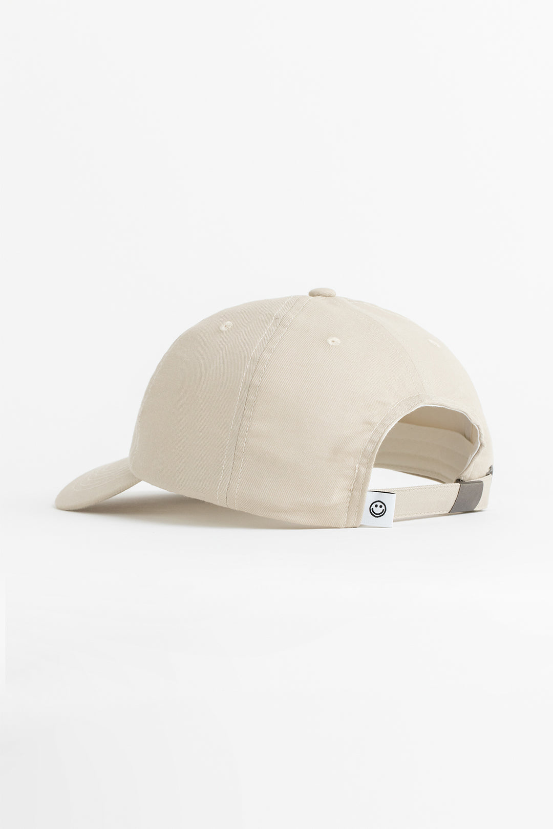 Casquette de baseball écrue en coton bio - dad cap sand