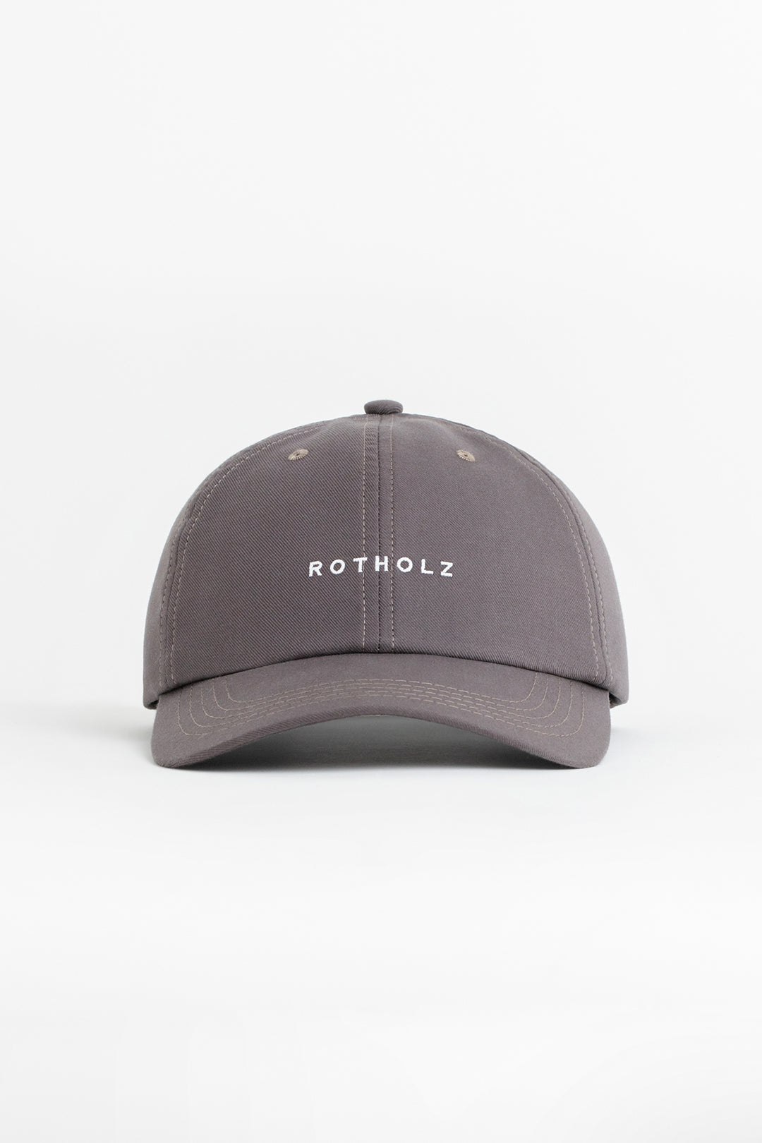Casquette de baseball grise en coton bio - dad cap washed grey