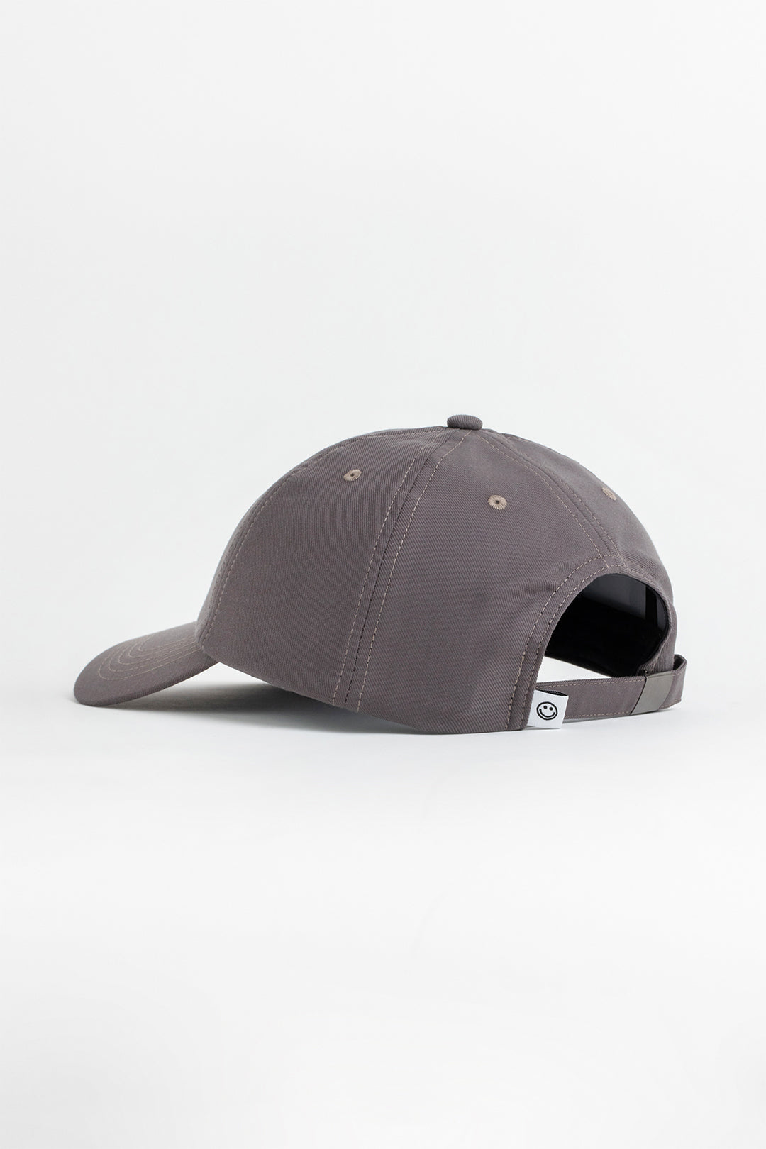 Casquette de baseball grise en coton bio - dad cap washed grey