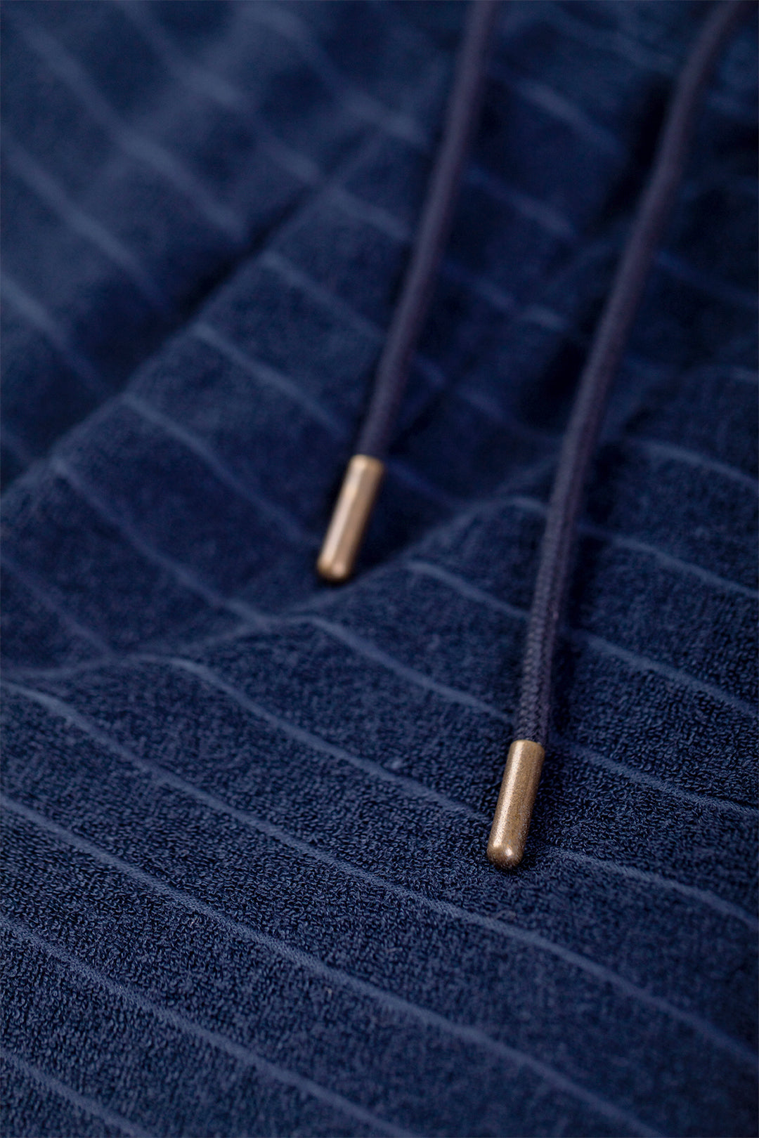 Short en éponge de coton bio | Marine "terry cotton everyday navy"