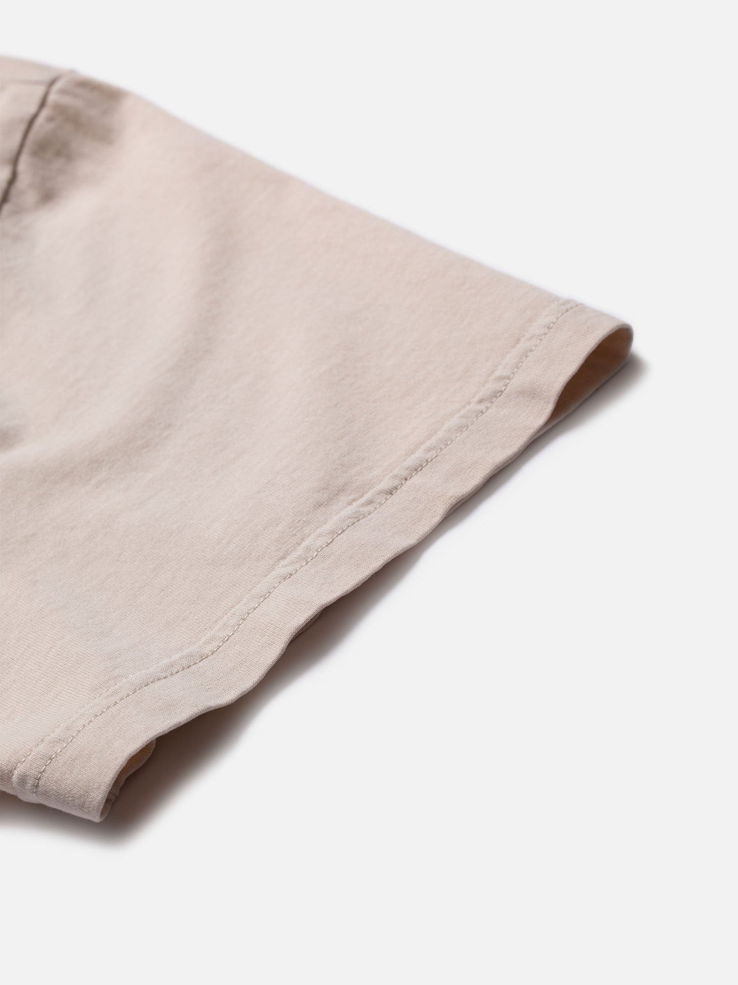 T-shirt manches longues avec imprimé en coton bio | écru "roy hidden tracks cream"