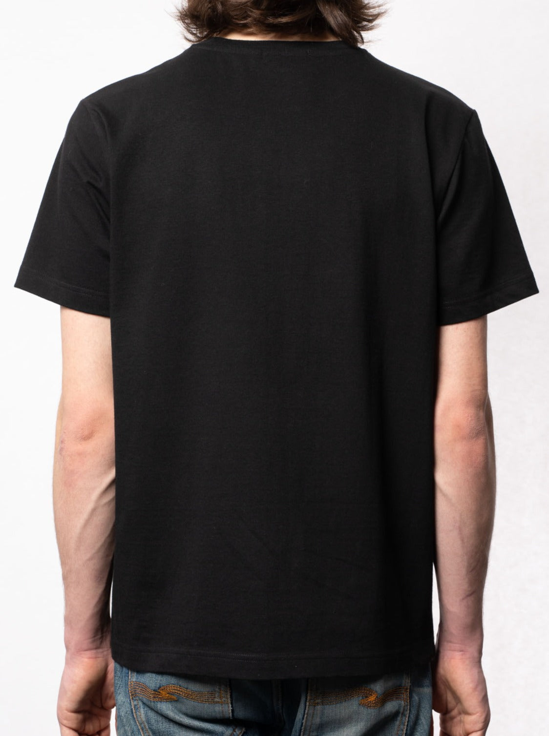 T-shirt noir en coton bio - Roy Logo Tee black