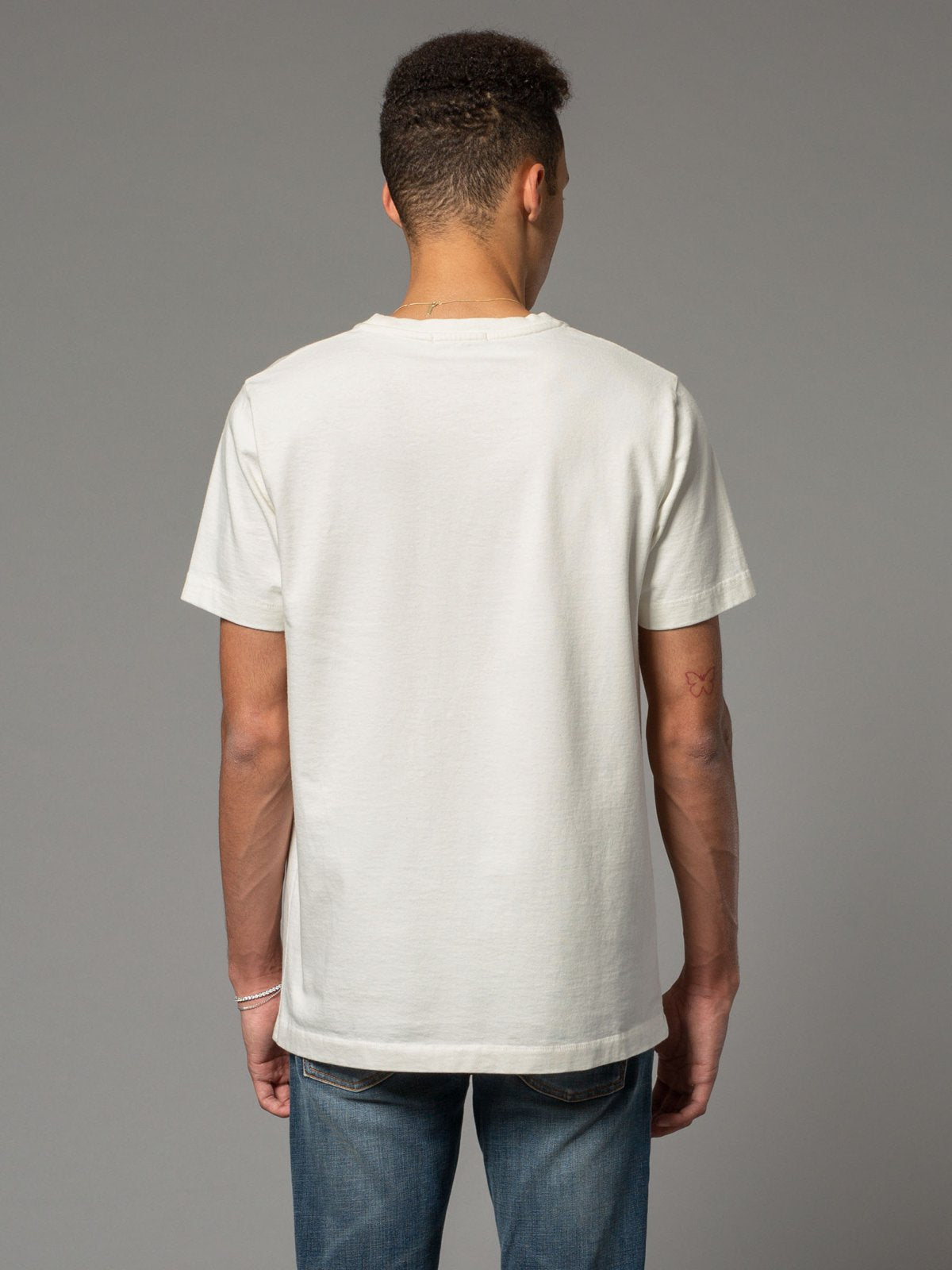 T-shirt blanc avec logo - Roy Multi Logo Boy