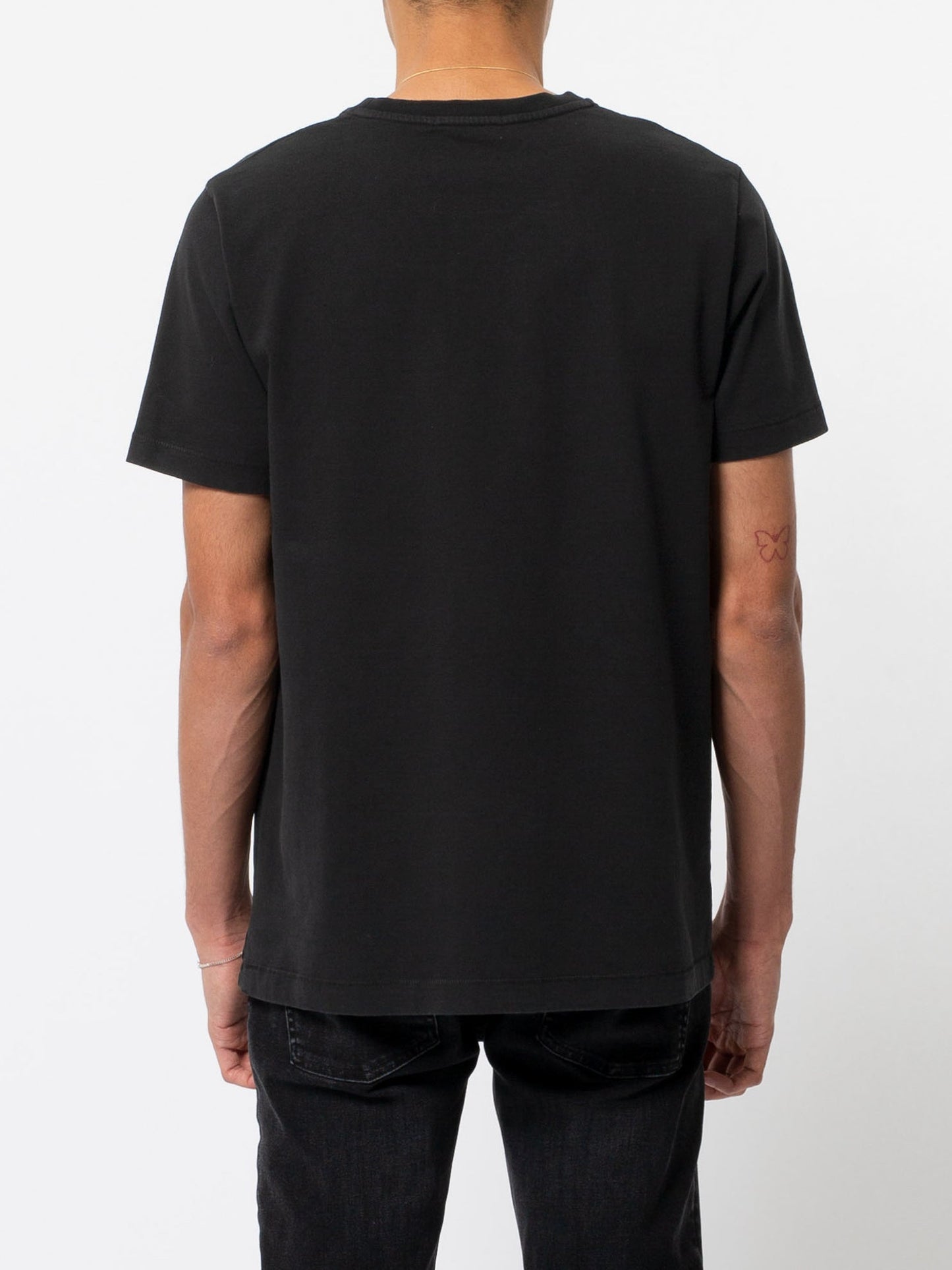 T-shirt noir en coton bio - roy logo boy
