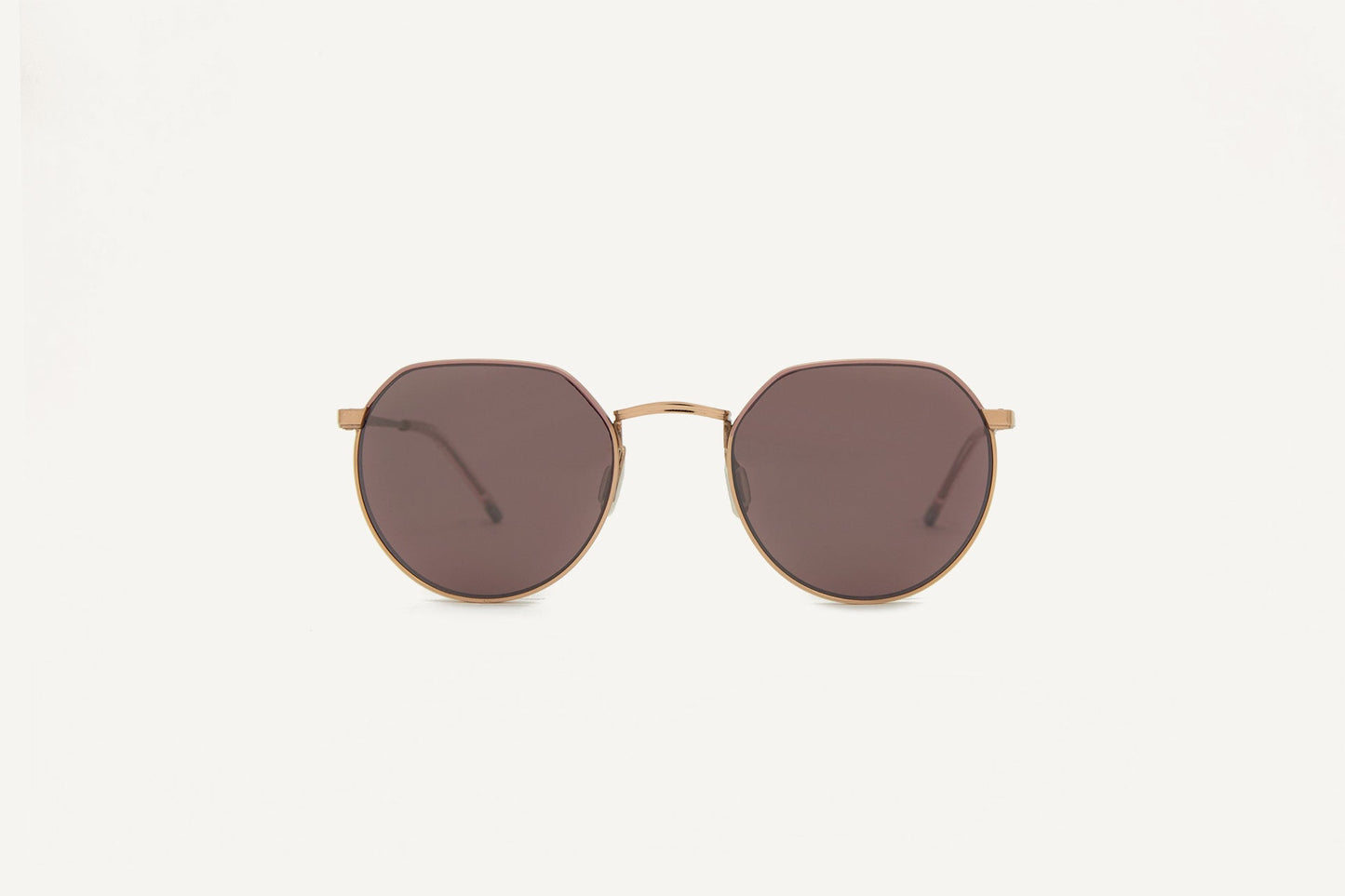Lunettes de soleil en métal recyclé - Agadir Pink Shiny Rose