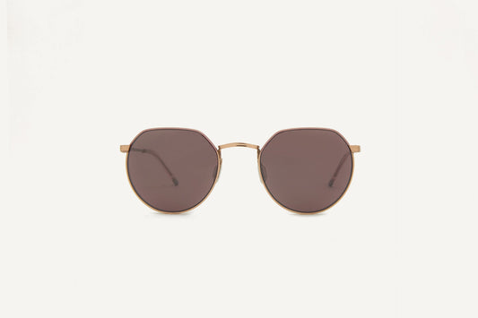 Lunettes de soleil en métal recyclé - Agadir Pink Shiny Rose