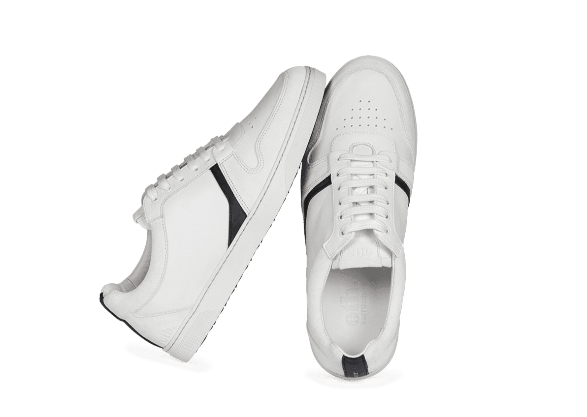 Baskets en matières recyclées | Blanc "off-white glencoe"