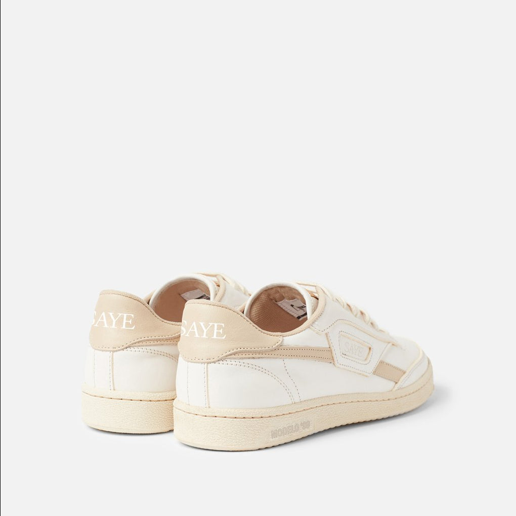 Baskets en recyclé - modelo '89 leather beige