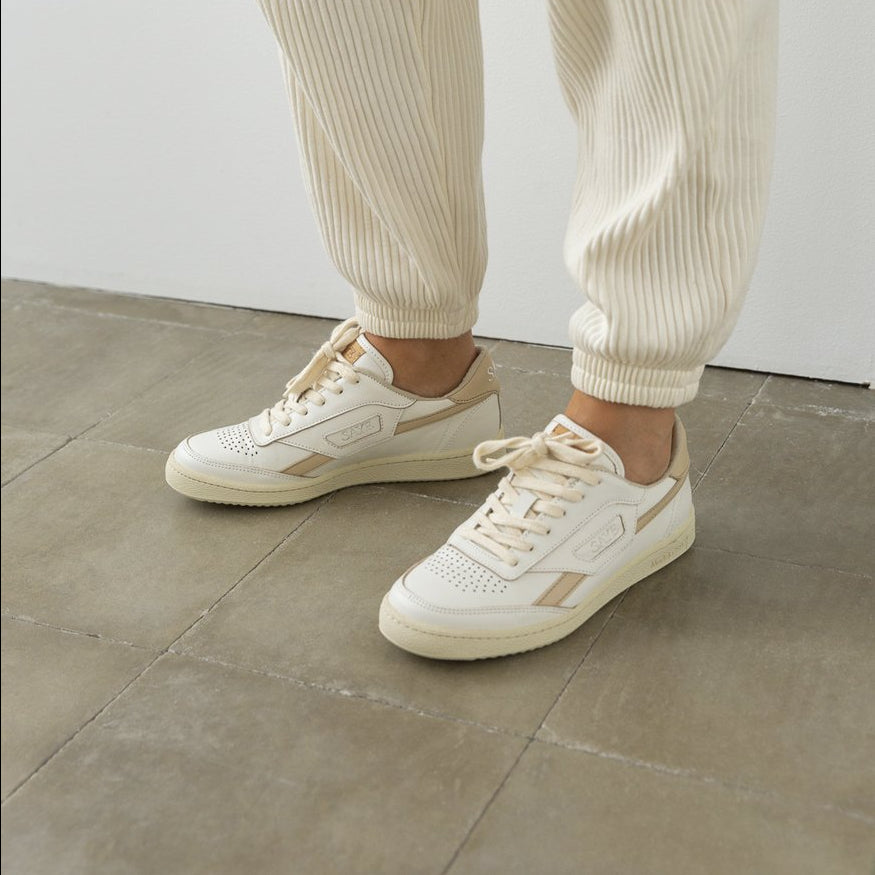 Baskets en recyclé - modelo '89 leather beige