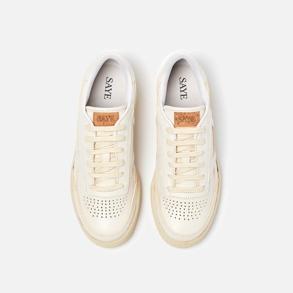 Baskets en recyclé - modelo '89 leather white