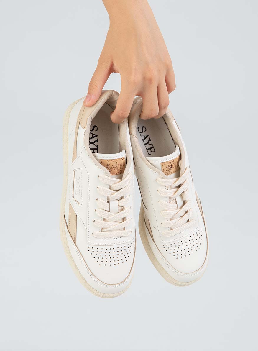 Basket en recyclé - modelo '89 Vegan Beige