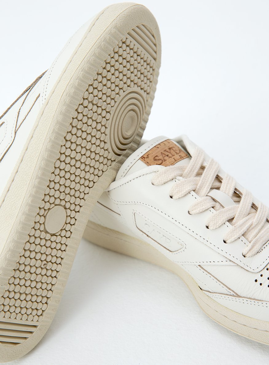Basket en recyclé - modelo '89 Vegan Offwhite