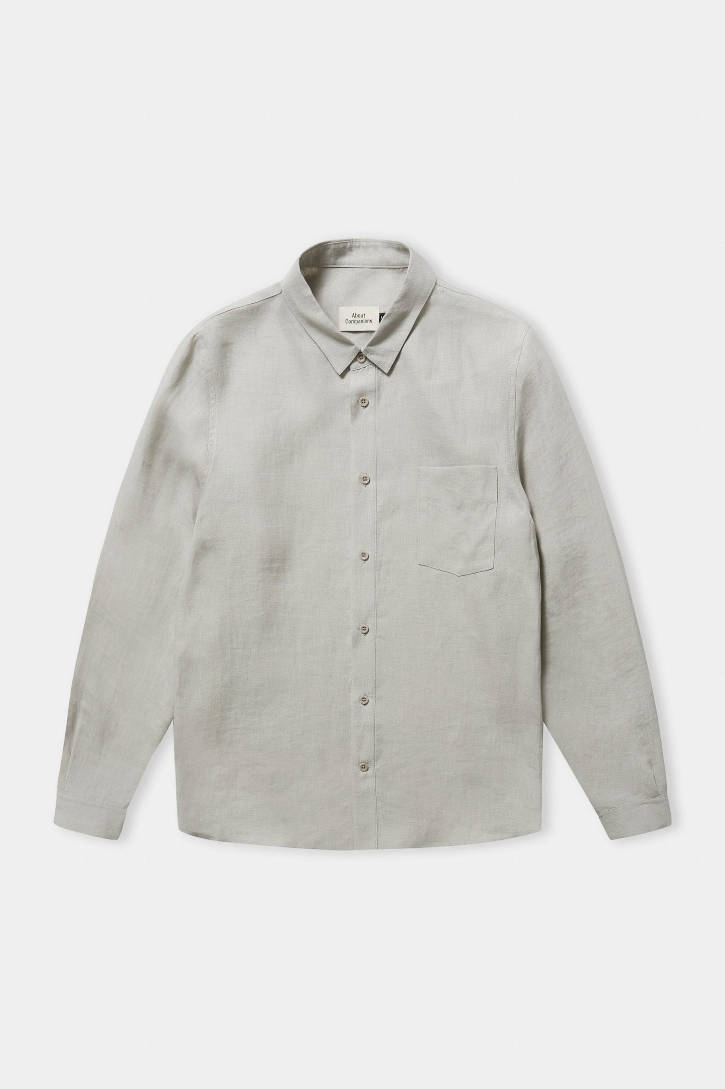Chemise en lin | gris "simon reed pure linen"