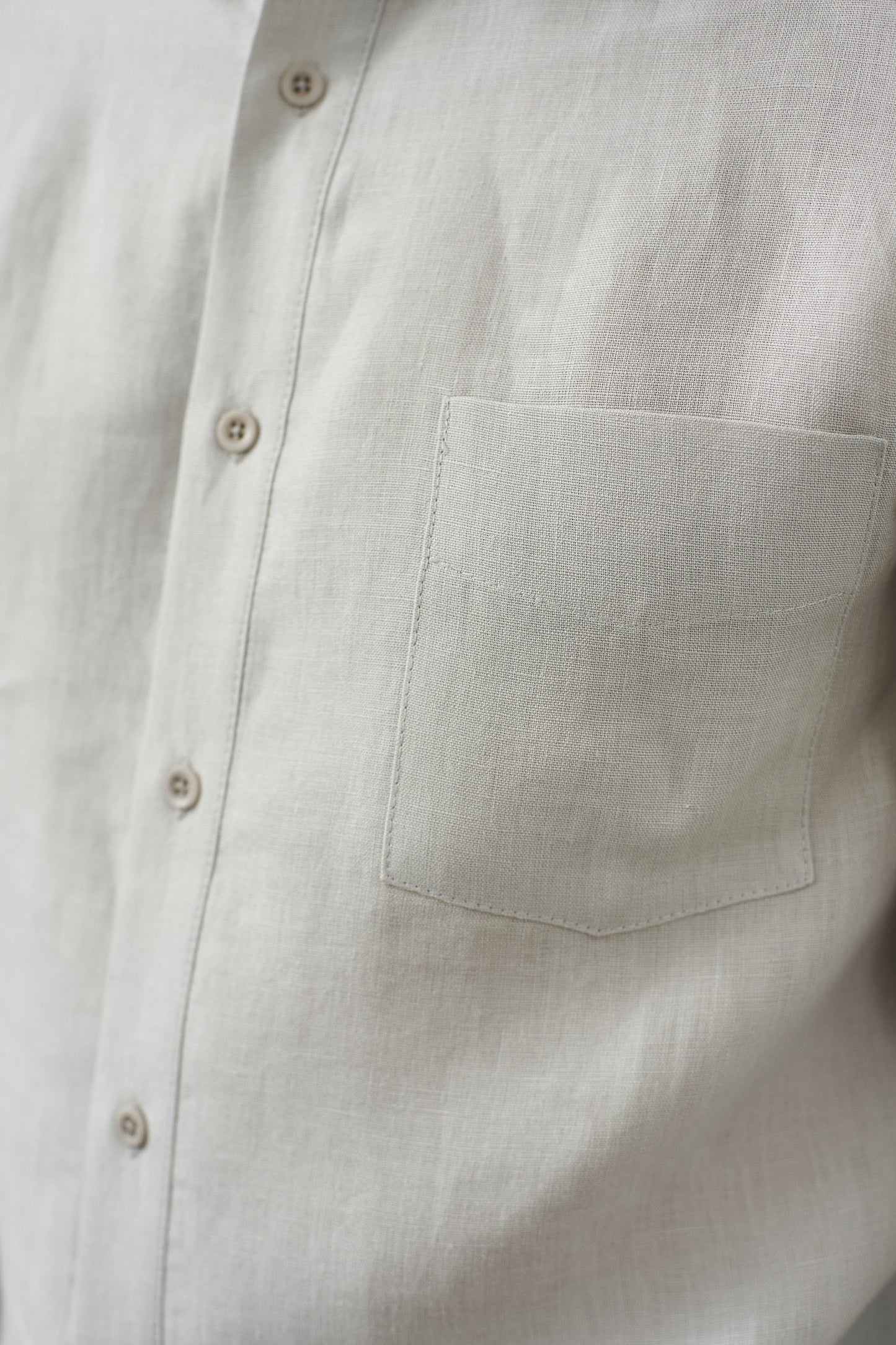 Chemise en lin | gris "simon reed pure linen"