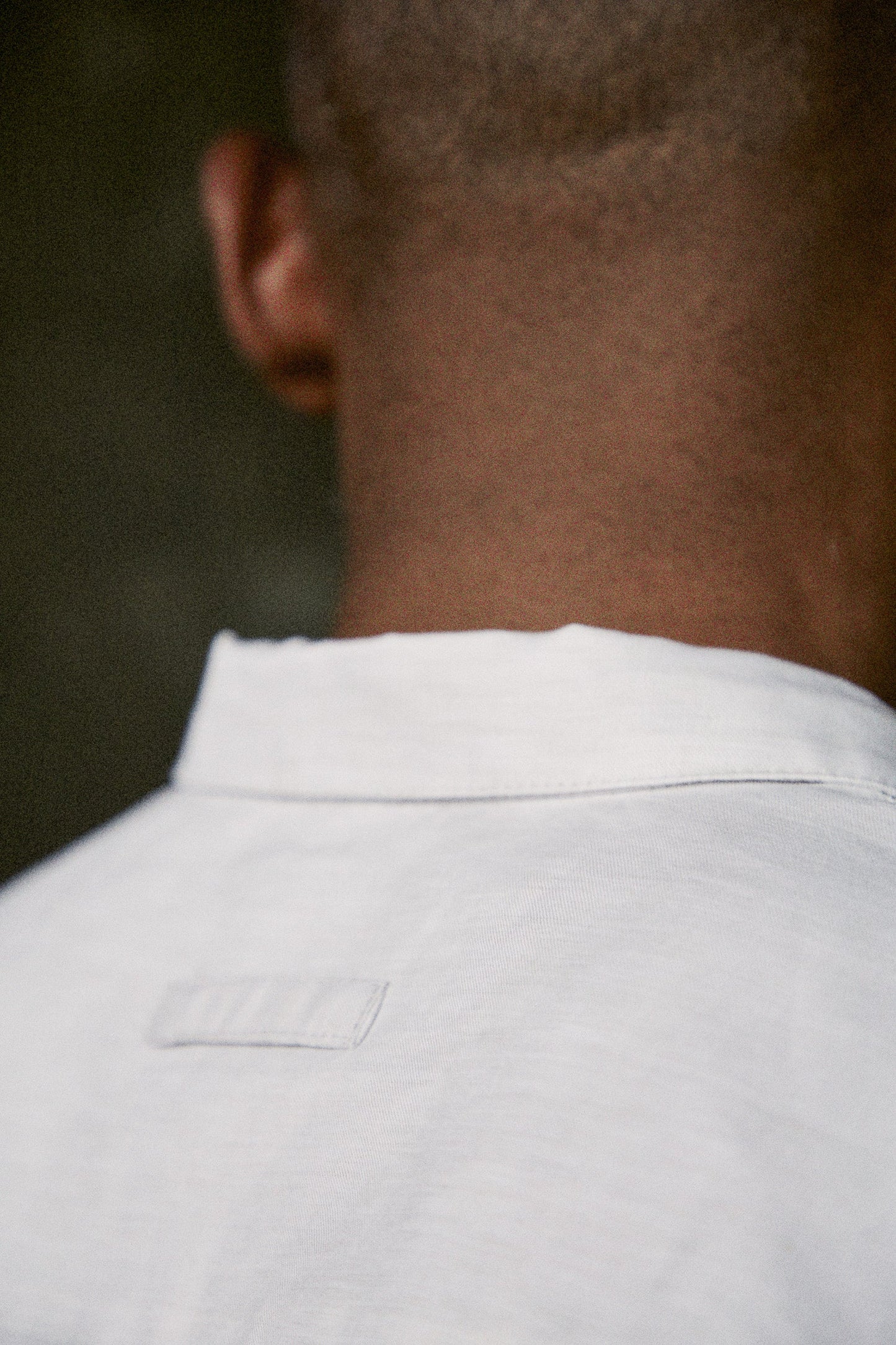 Chemise en coton bio et lin | gris "simon stone linen"