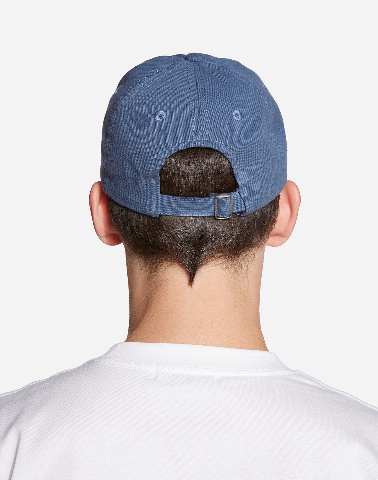 Casquette brodée en coton bio | bleu "six pannel tulbend"