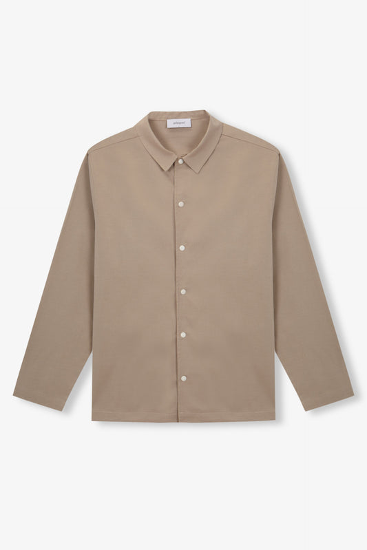 Veste en coton biologique | beige "smart jacket cotton b - taupe"