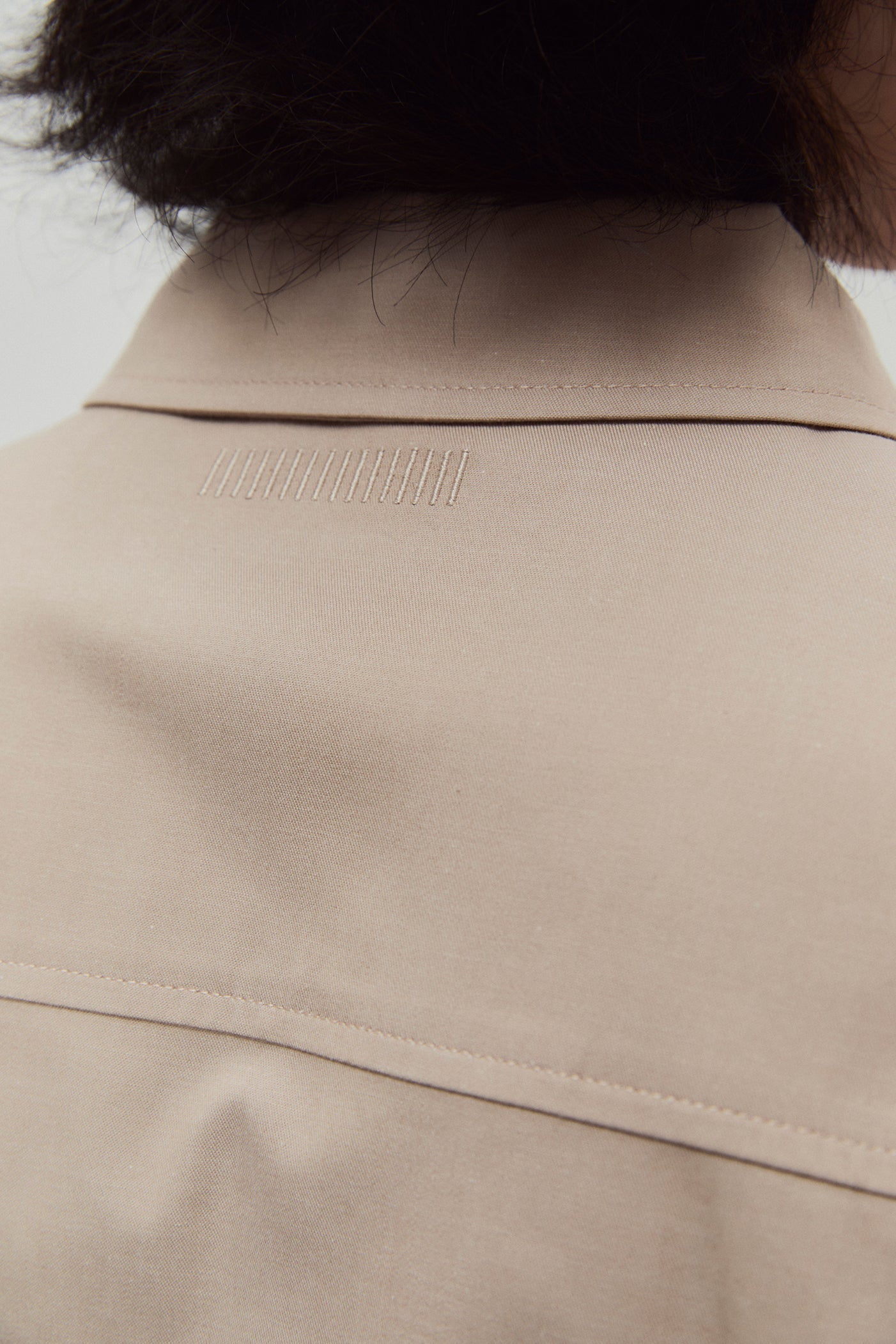Veste en coton biologique | beige "smart jacket cotton b - taupe"