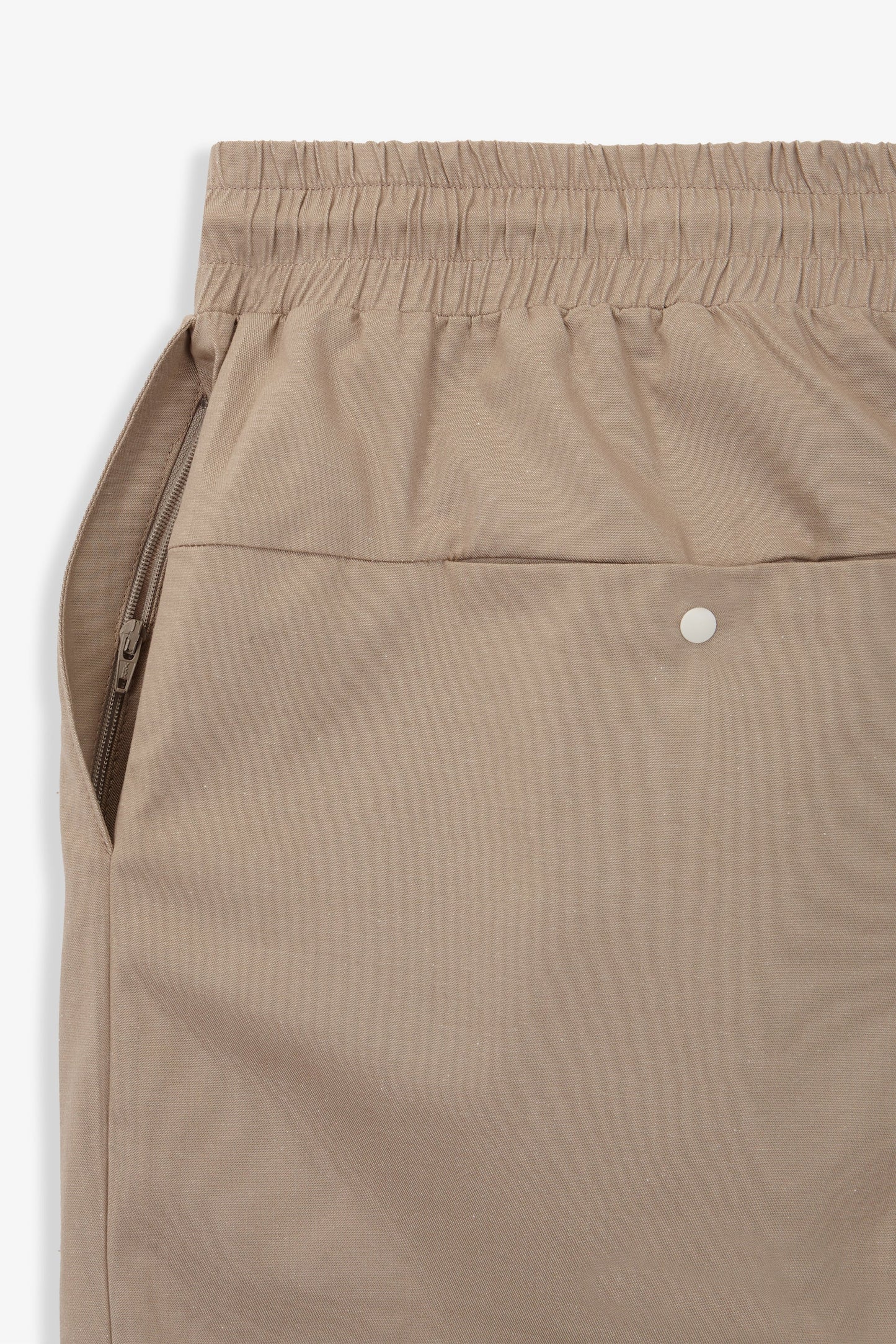 Pantalon droit en coton bio | taupe "smart pants cotton"