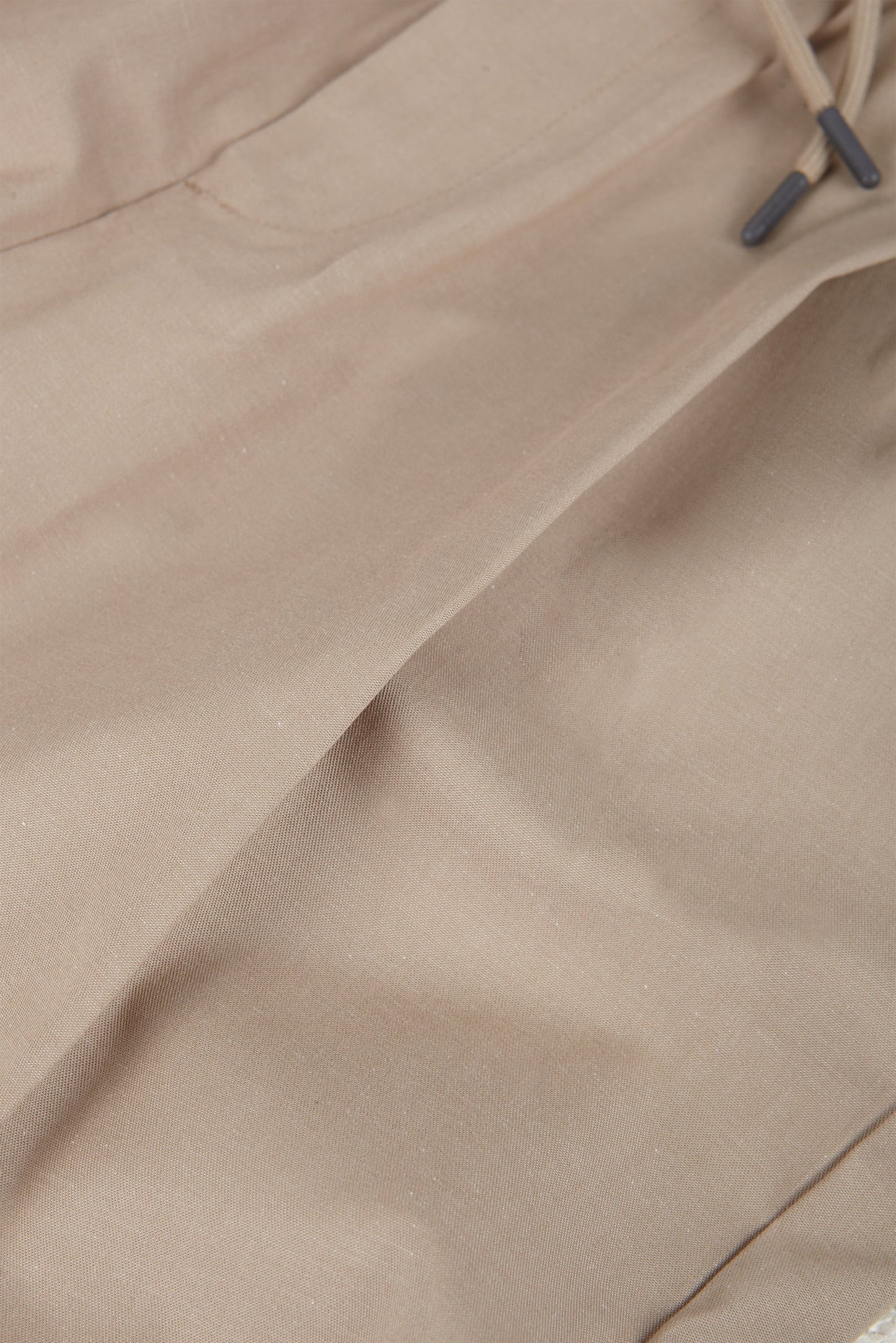 Pantalon droit en coton bio | taupe "smart pants cotton"