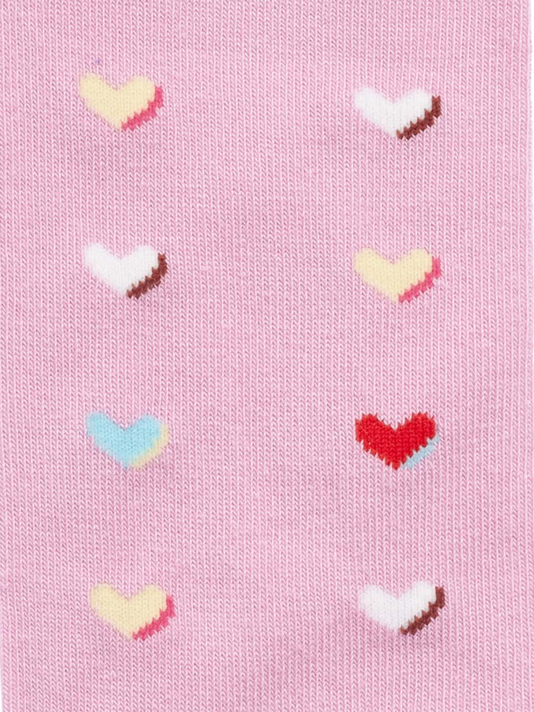 Chaussettes en coton bio | multicolore "sweet heart of mine"