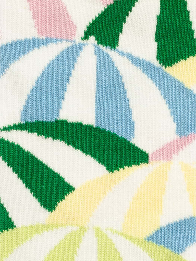 Chaussettes en coton bio et matière recyclée | multicolore"protect me pastel"