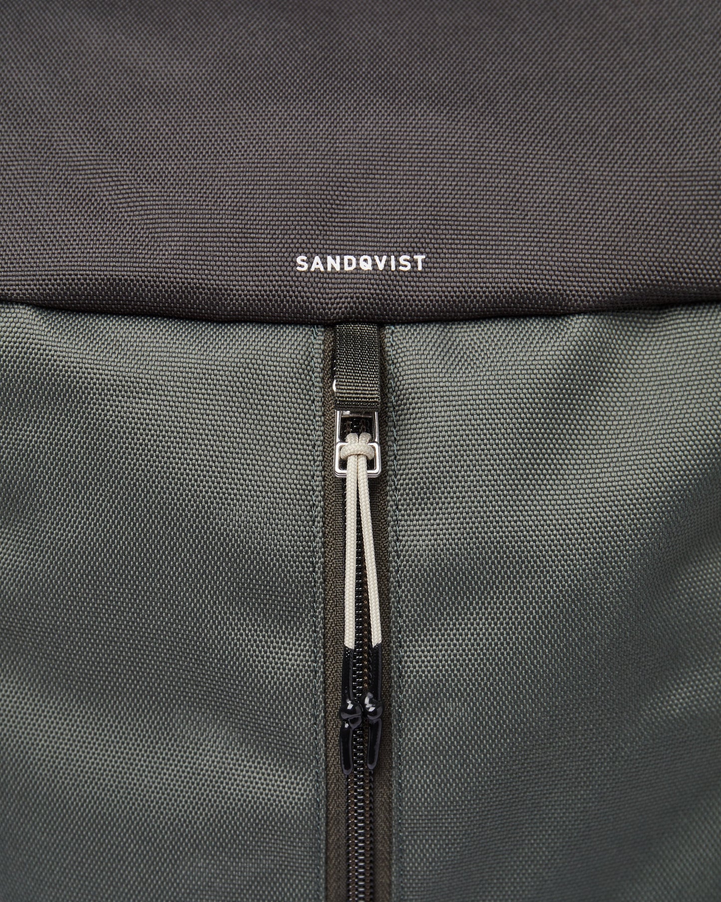 Sac à dos vert en matières recyclées - sune multi green with green webbing