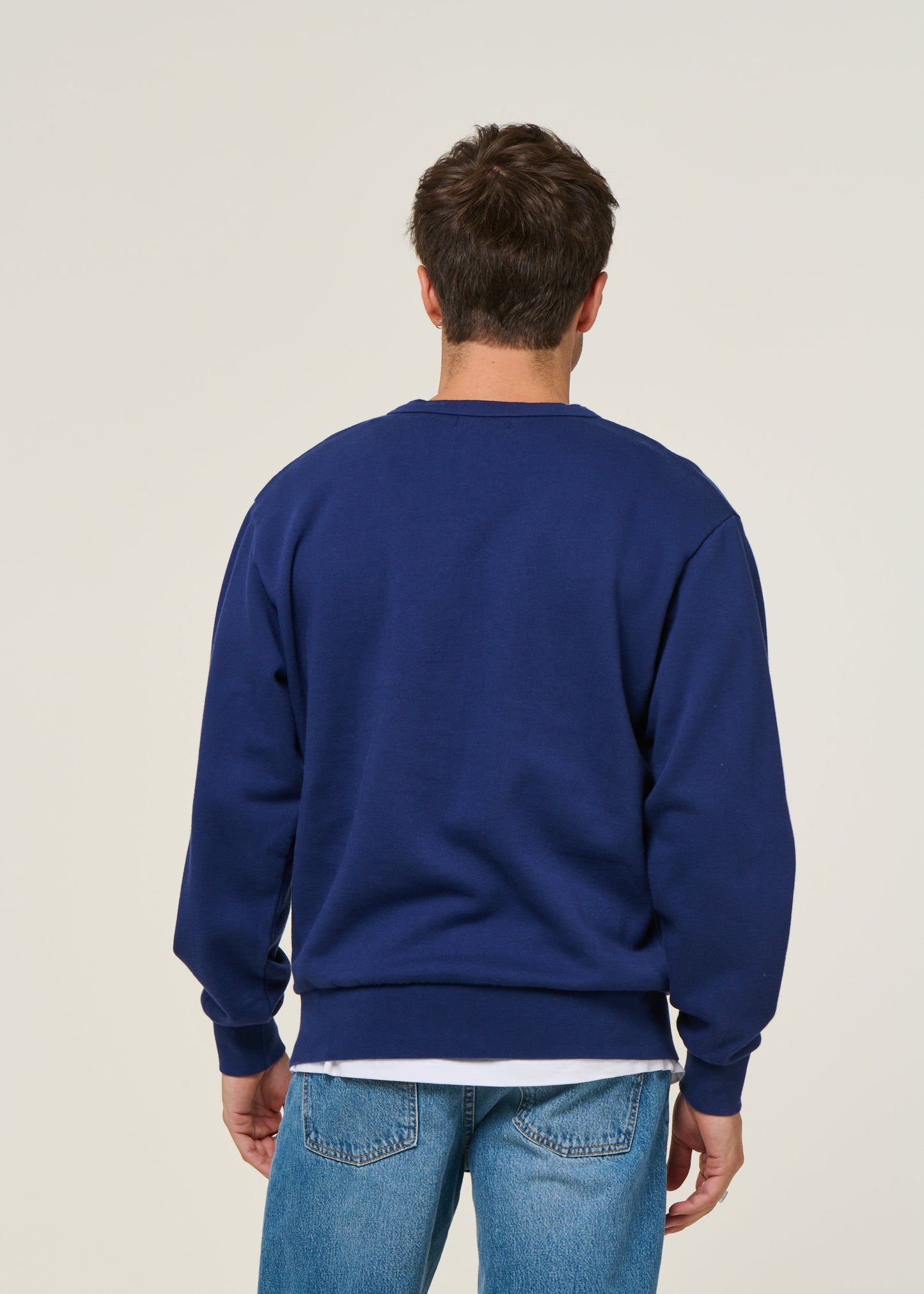 Sweat en coton bio | bleu "bally bleu outremer - overseas blue"