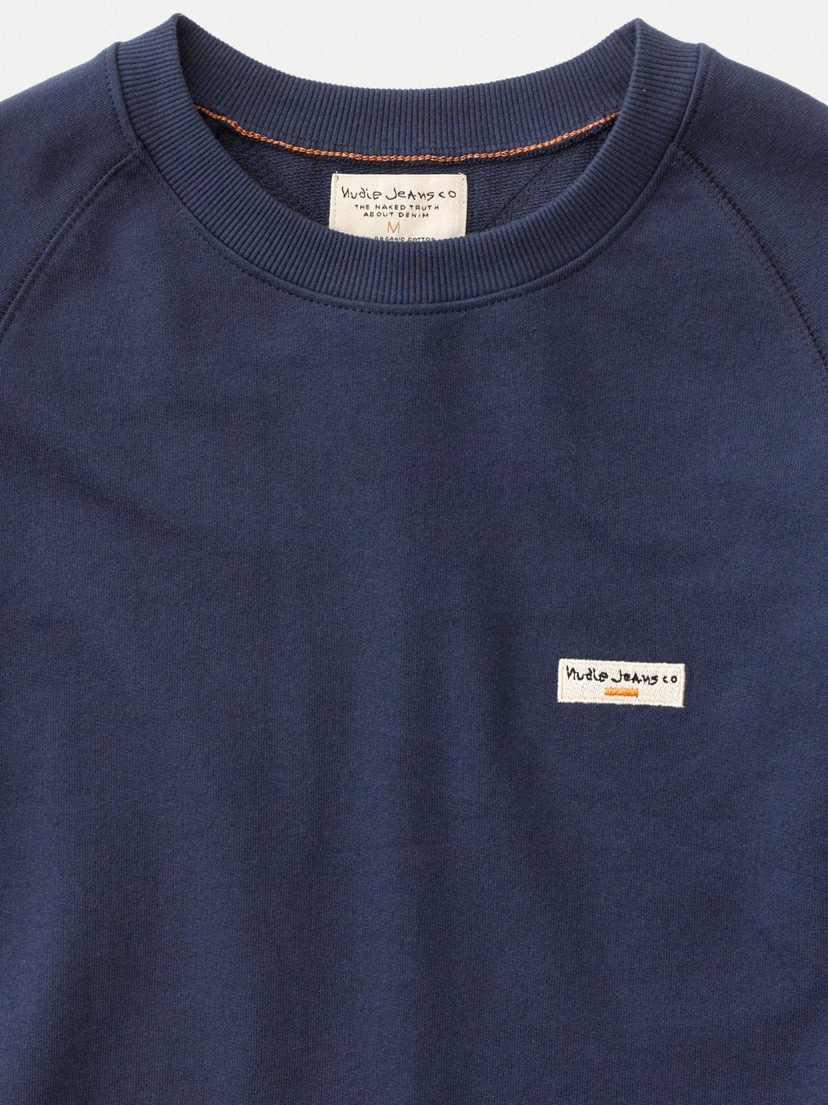 Sweat bleu en coton bio - Samuel
