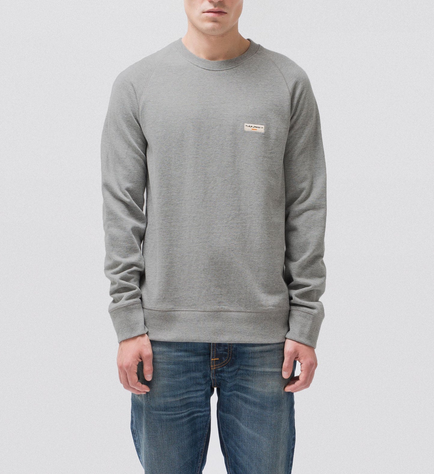 Sweat gris en coton bio - Samuel