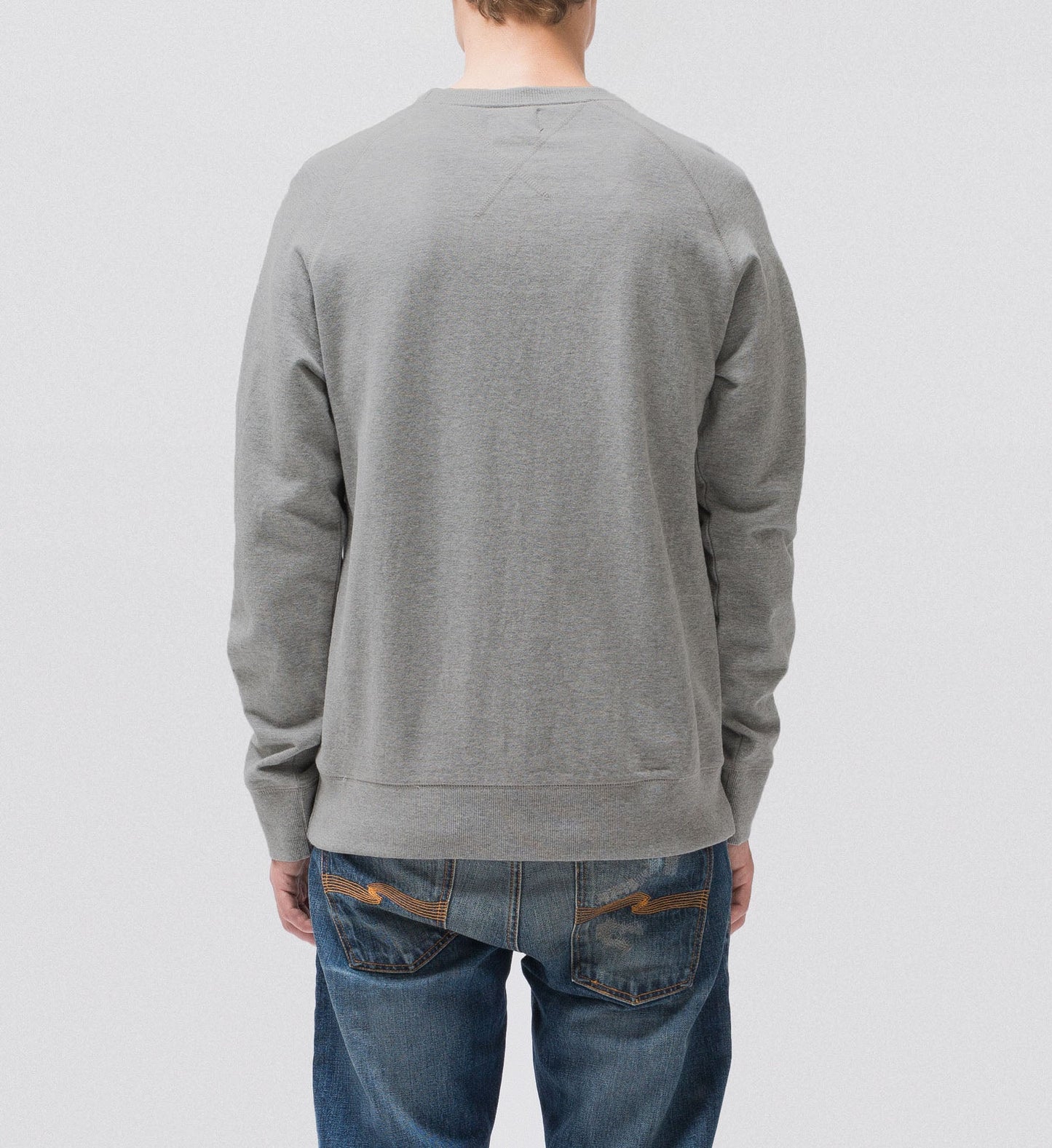 Sweat gris en coton bio - Samuel