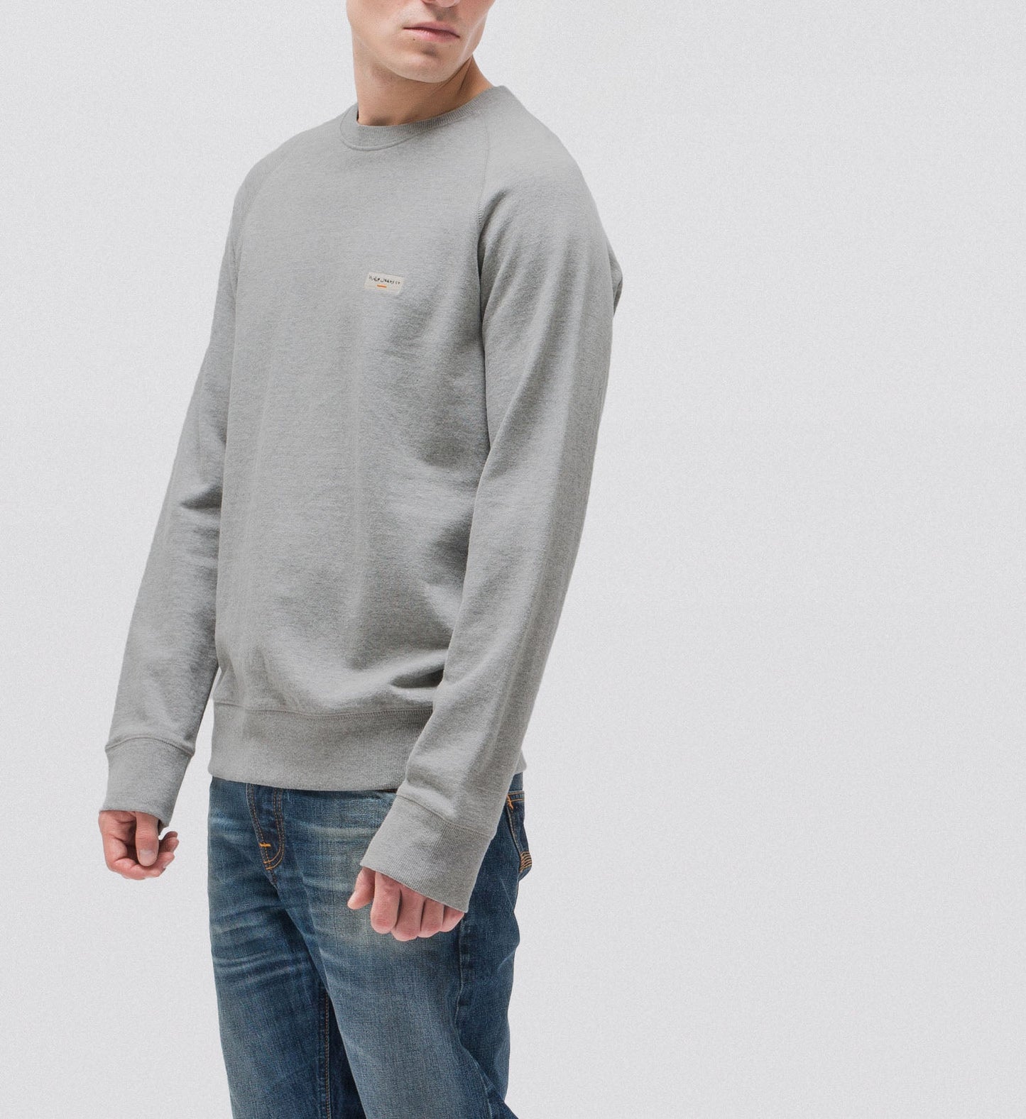 Sweat gris en coton bio - Samuel