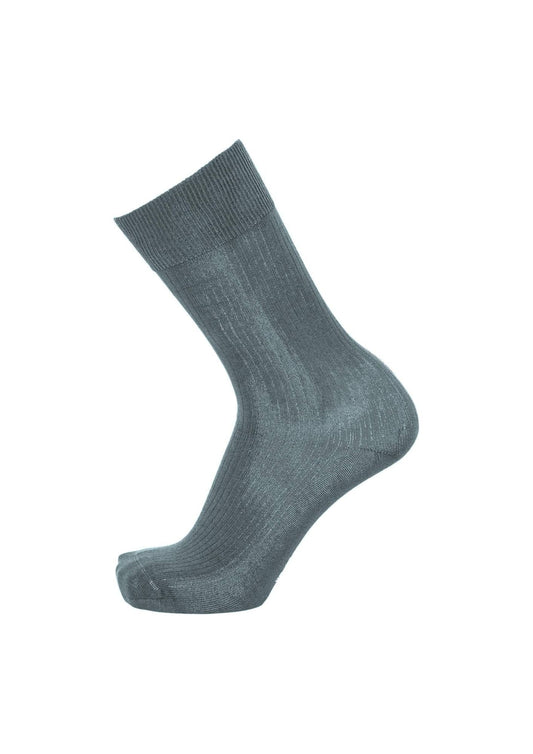 Pack 2 paires de chaussettes hautes bleu océan et bleu marine en coton bio - TIMBER