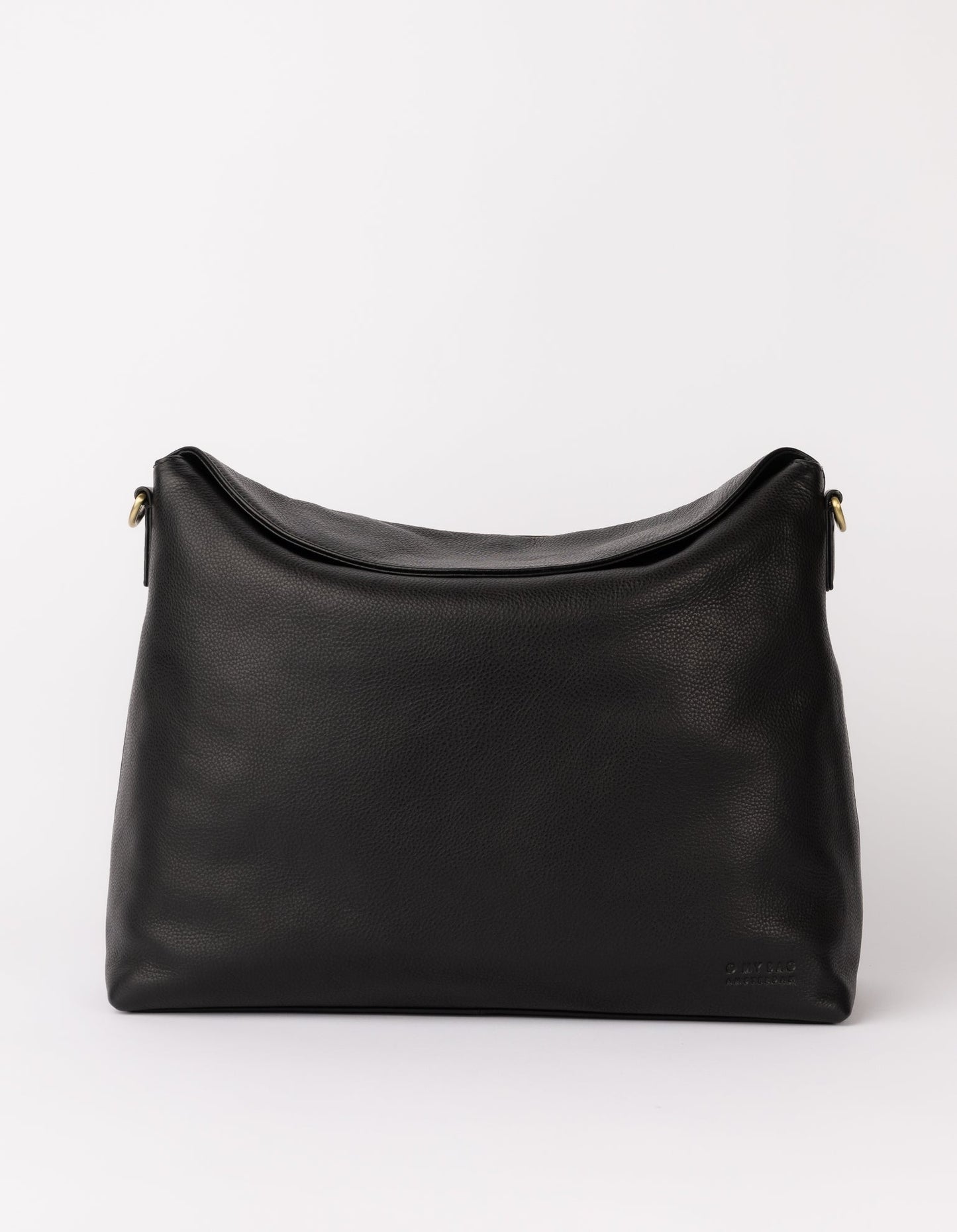 Sac en cuir certifié | noir "sienna - black soft grain"