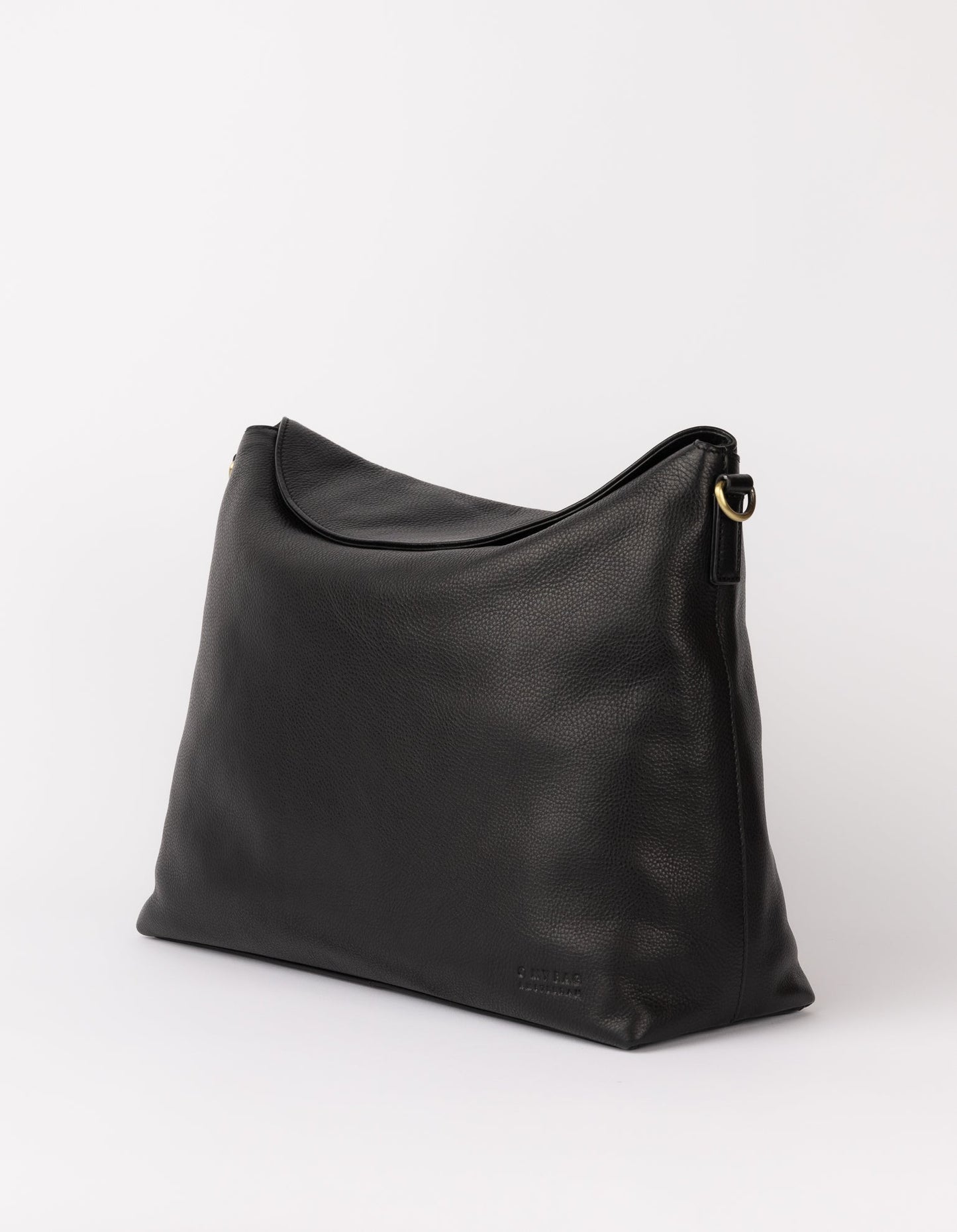 Sac en cuir certifié | noir "sienna - black soft grain"
