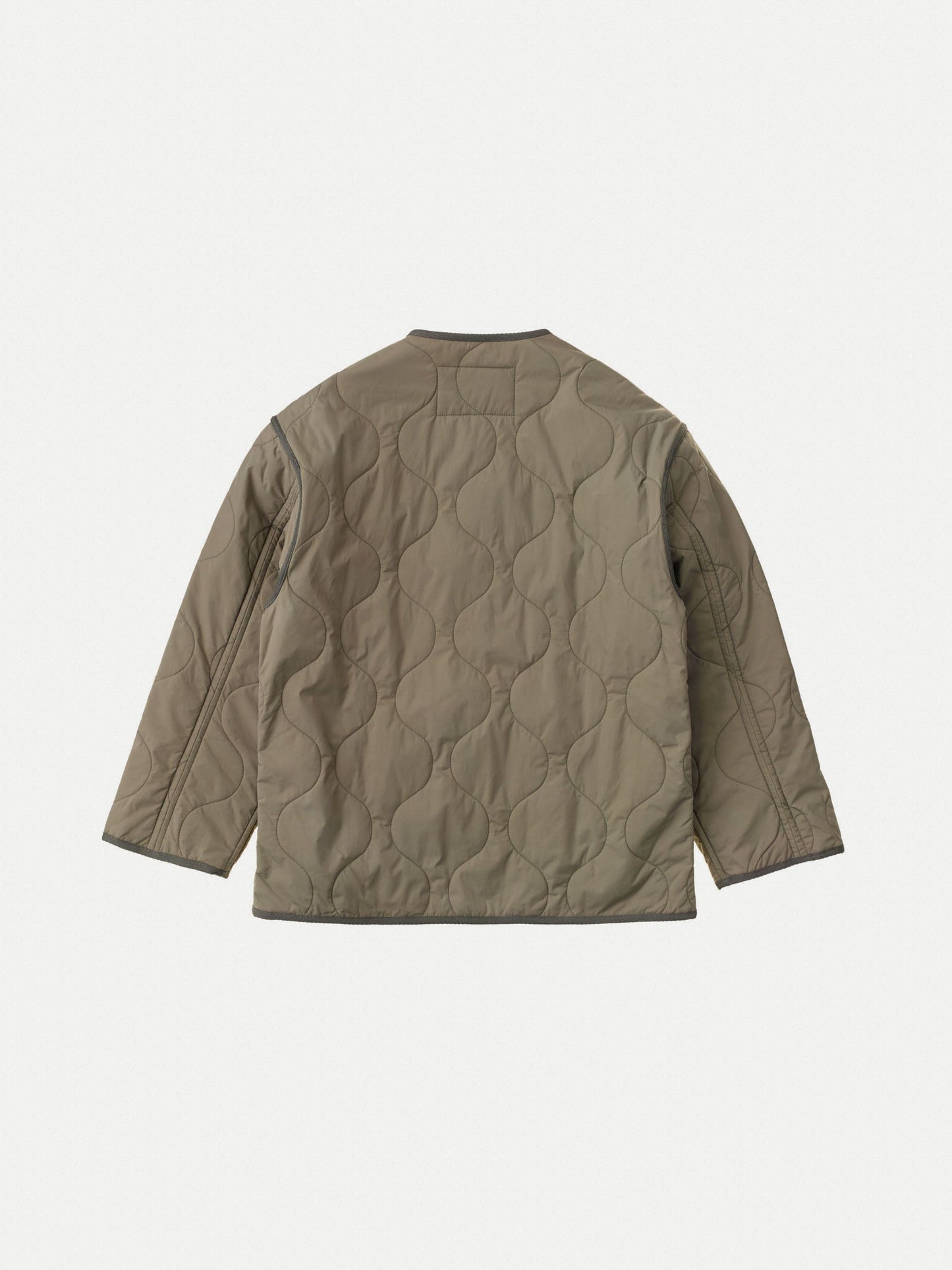 Veste matelassée kaki en recyclé - siv liner jacket olive