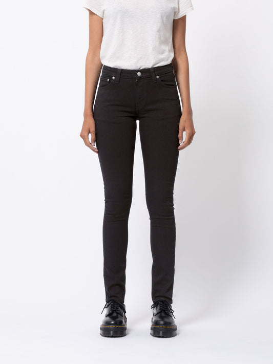 Jean skinny noir en coton bio - Skinny Lin black black