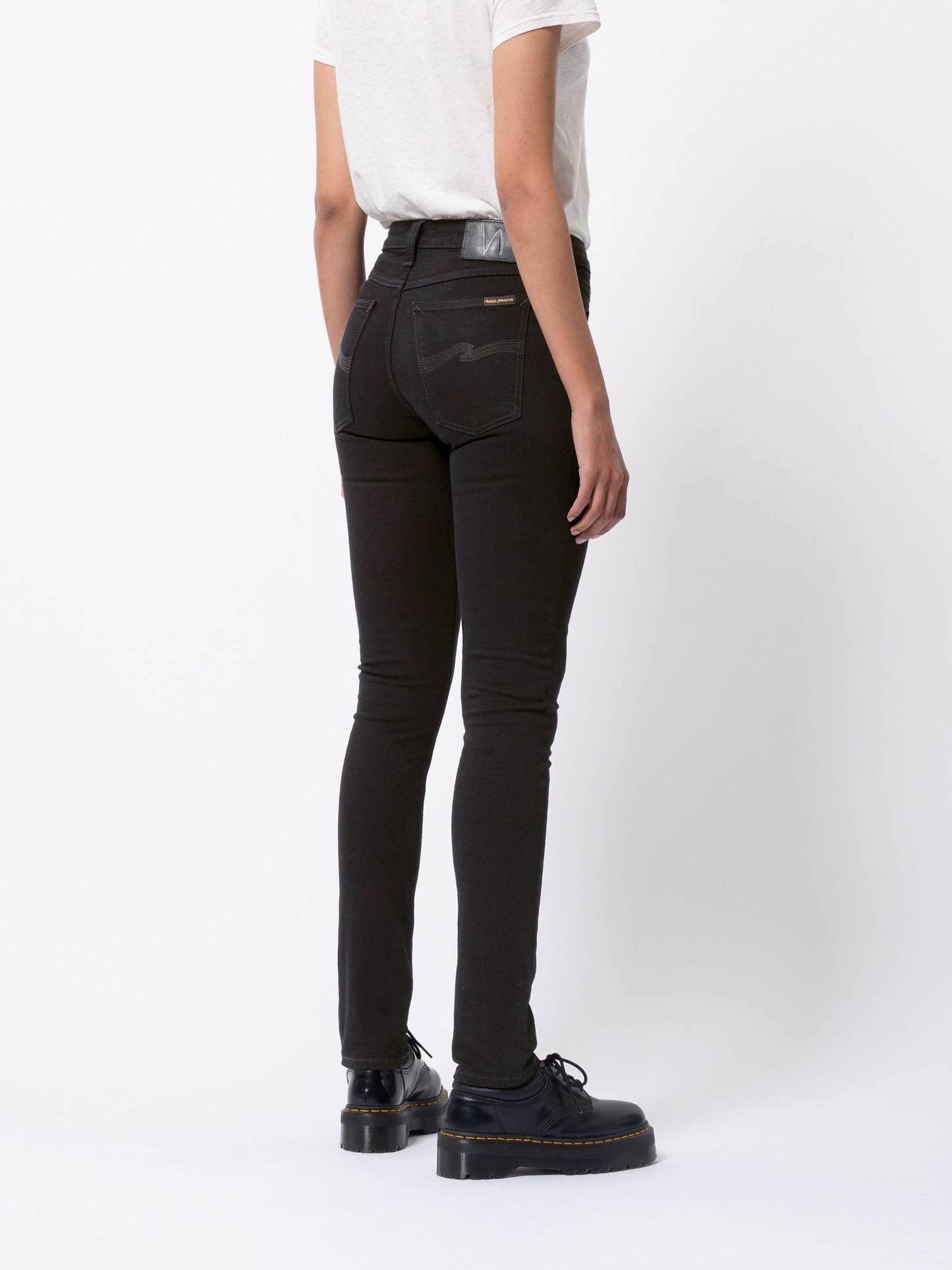 Jean skinny noir en coton bio - Skinny Lin black black