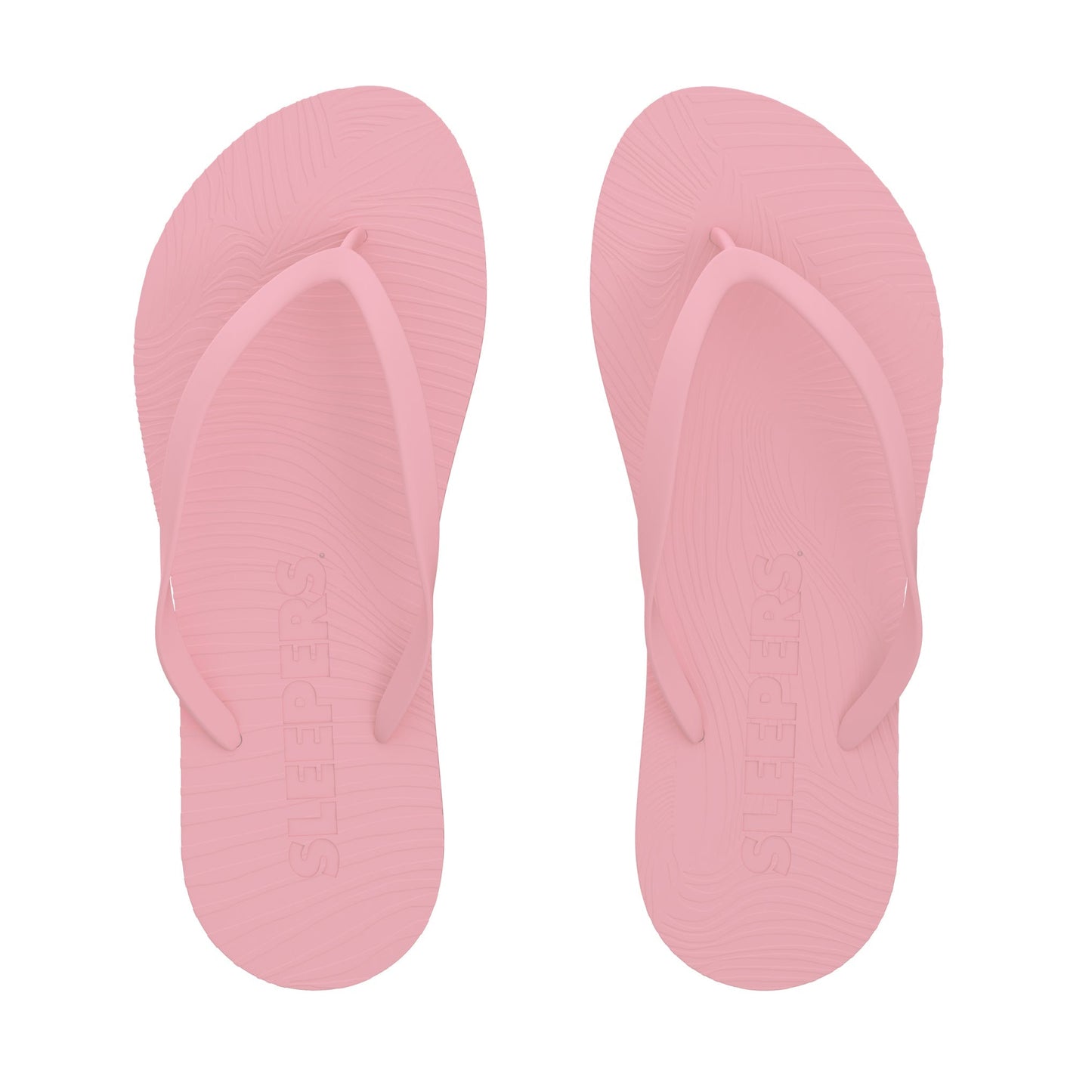 Tongs en caoutchouc naturel | rose "slim pink"