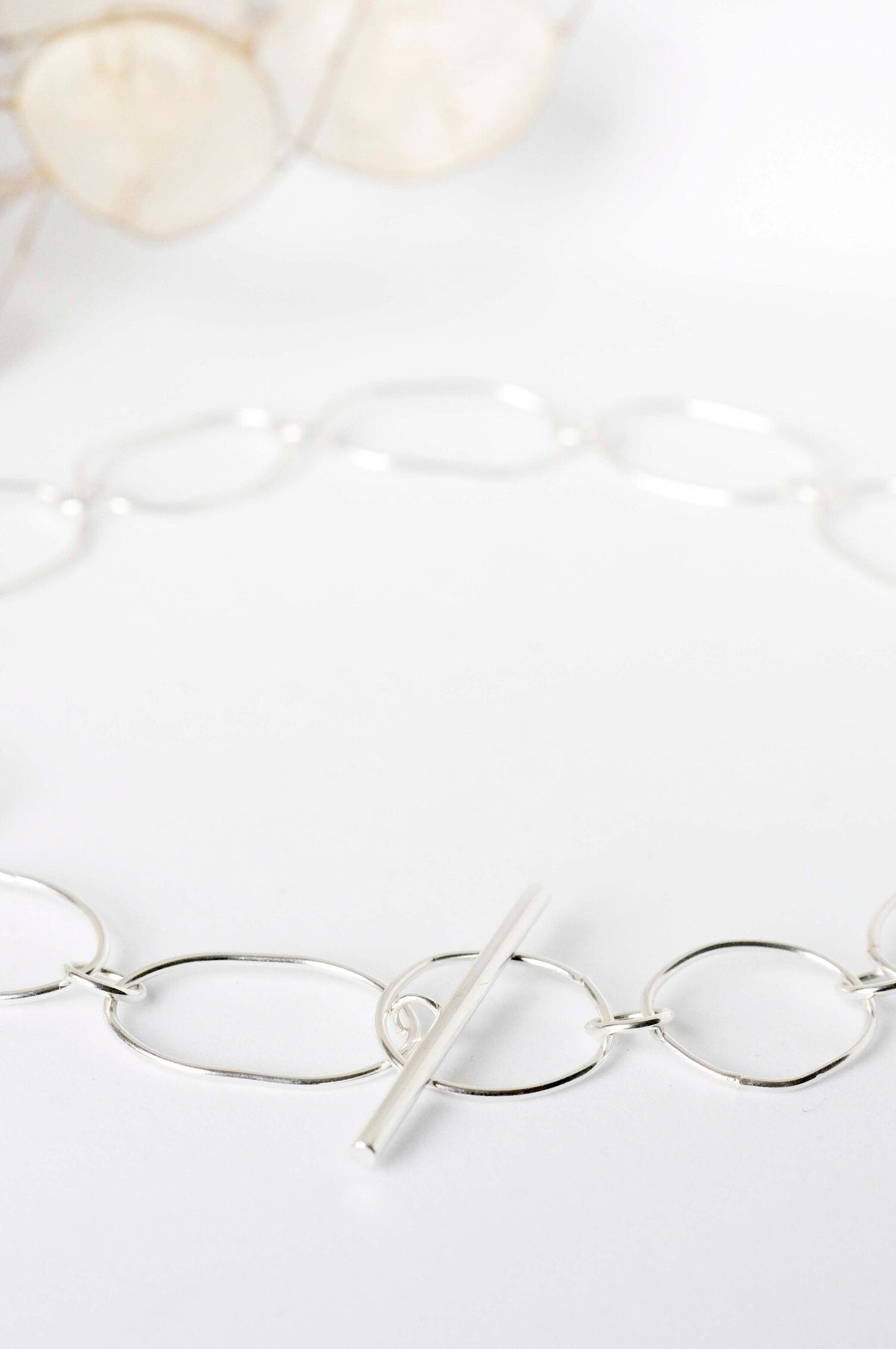 Collier en argent recyclé - Statement Link