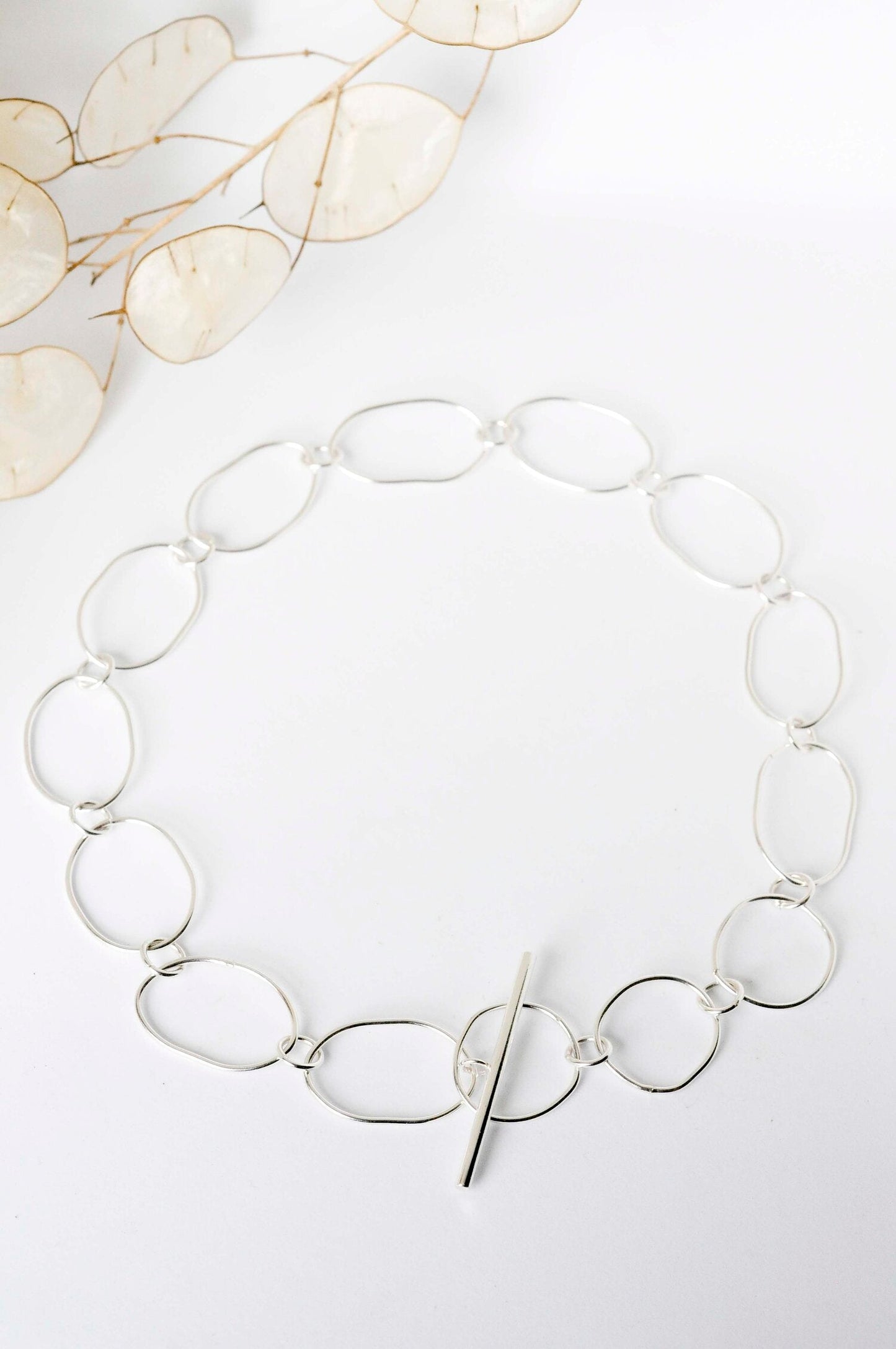 Collier en argent recyclé - Statement Link