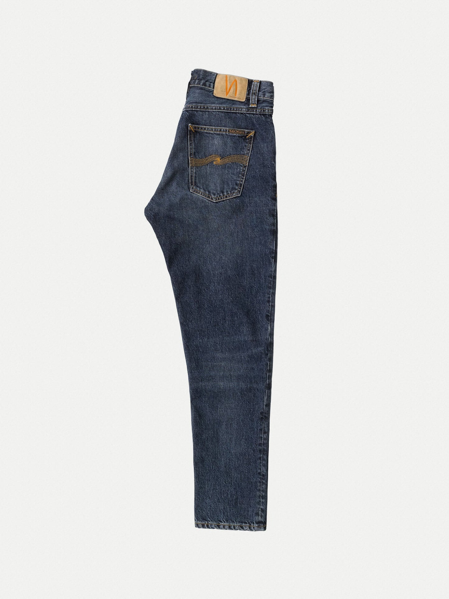 Jean fuselé bleu en coton bio - steady eddie ii blue slate