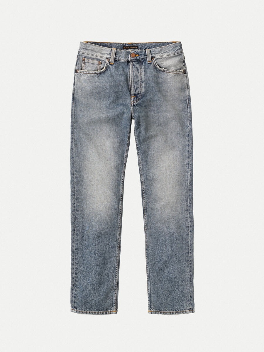Jeans fuselé bleu en coton bio - steady eddie blue survivor