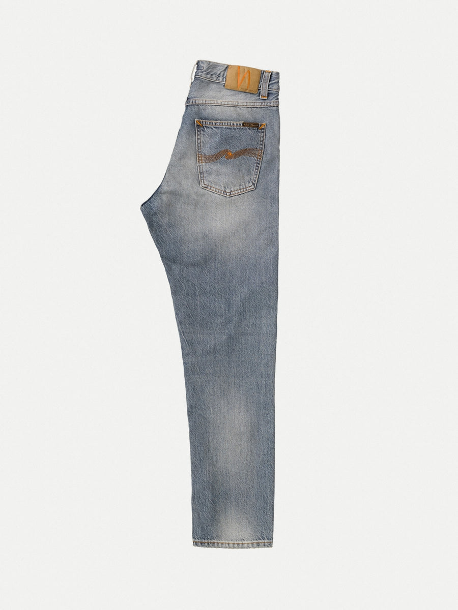 Jeans fuselé bleu en coton bio - steady eddie blue survivor