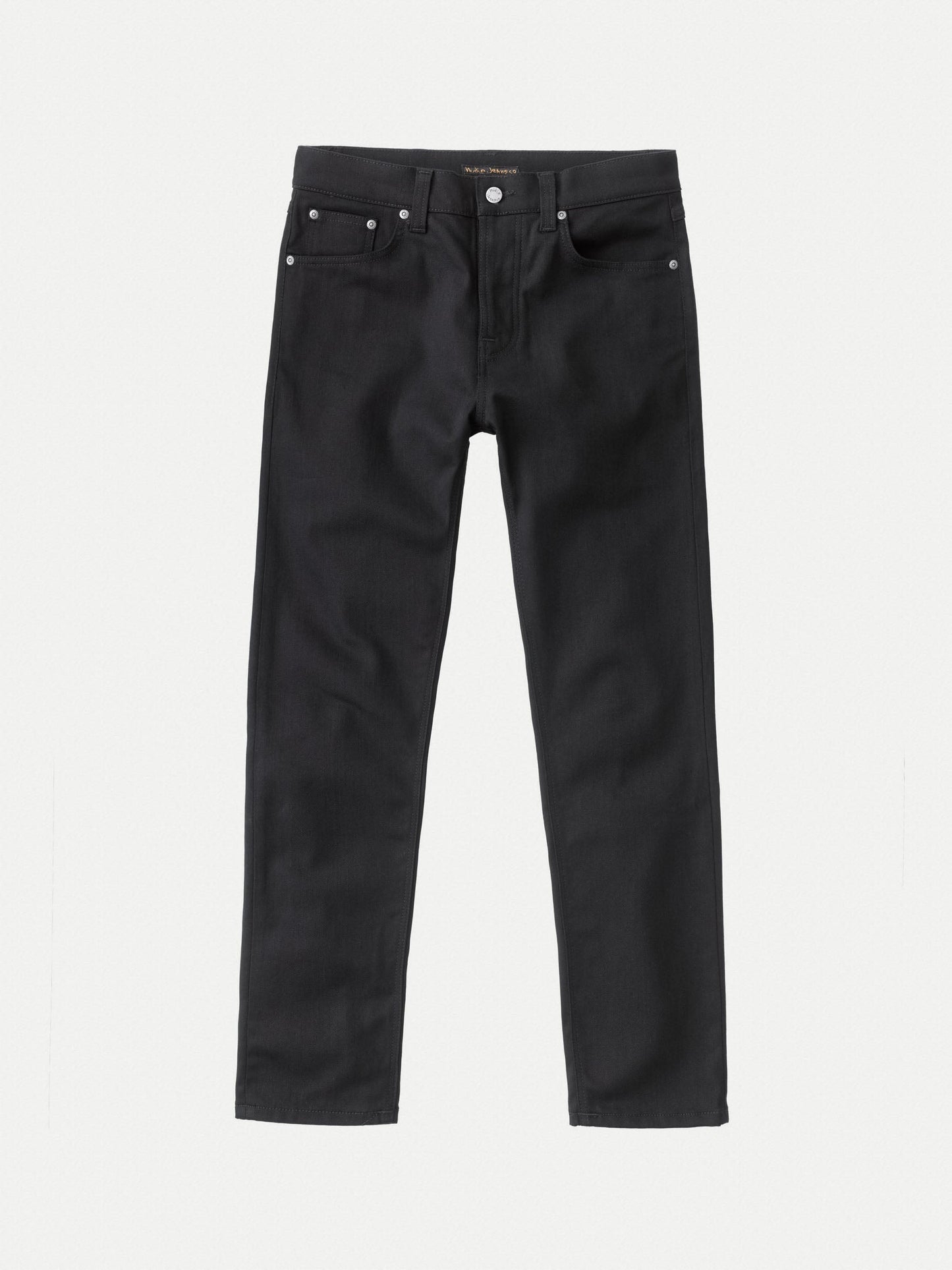Jean fuselé noir en coton bio - steady eddie ii dry everblack