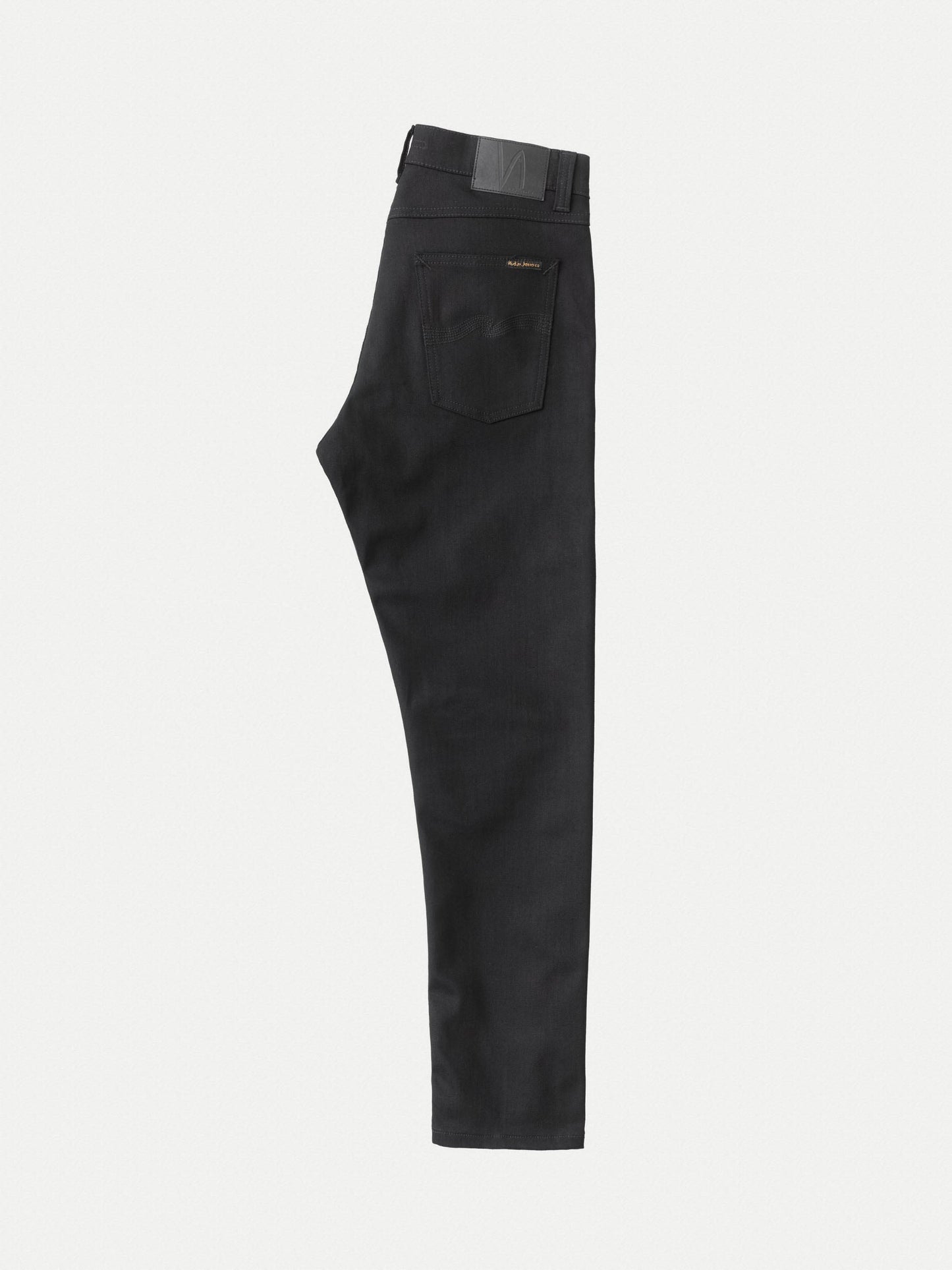 Jean fuselé noir en coton bio - steady eddie ii dry everblack