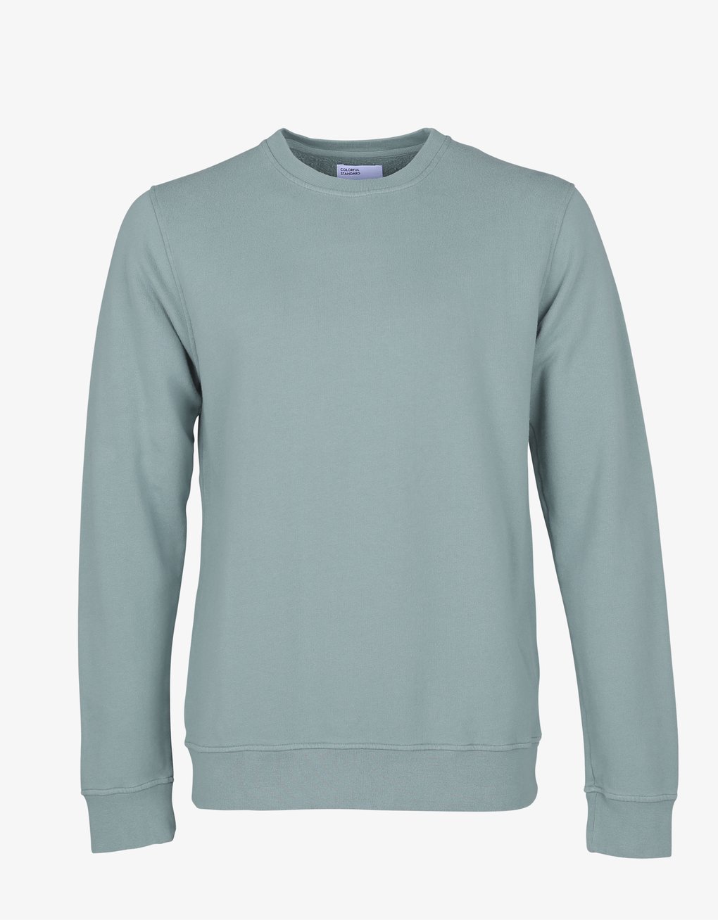 Sweat bleu clair en coton bio - Steel blue