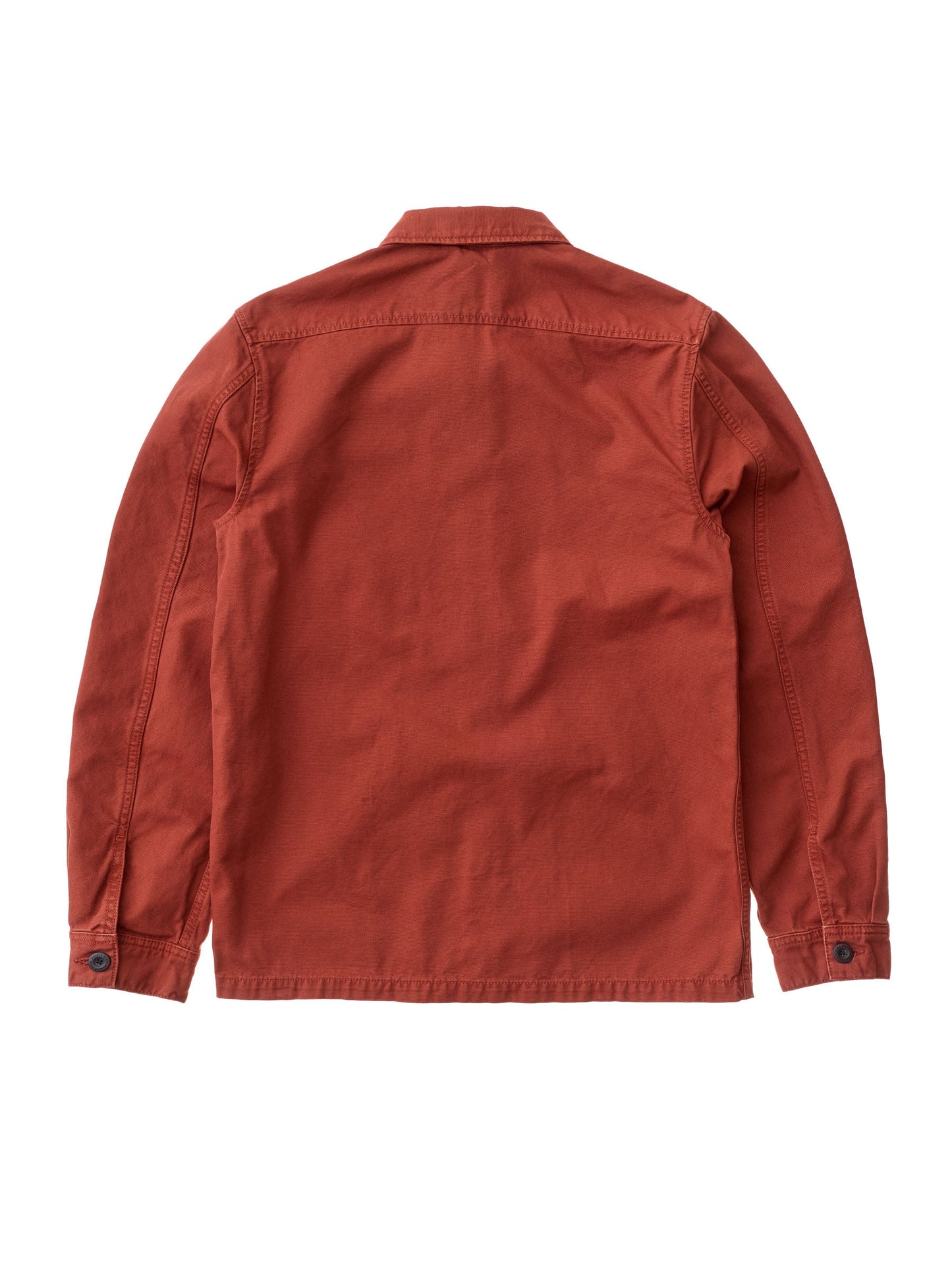 Veste zippée rouge en coton bio - Sten Zip