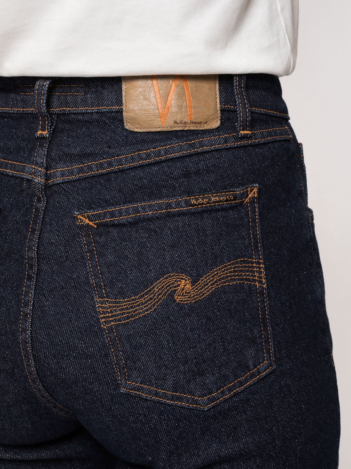 Jean droit brut en coton bio - Straight Sally Open Blue