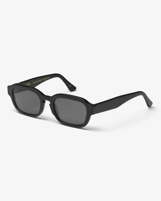 Lunettes de soleil en acetate biodegradable - 01 deep black solid black